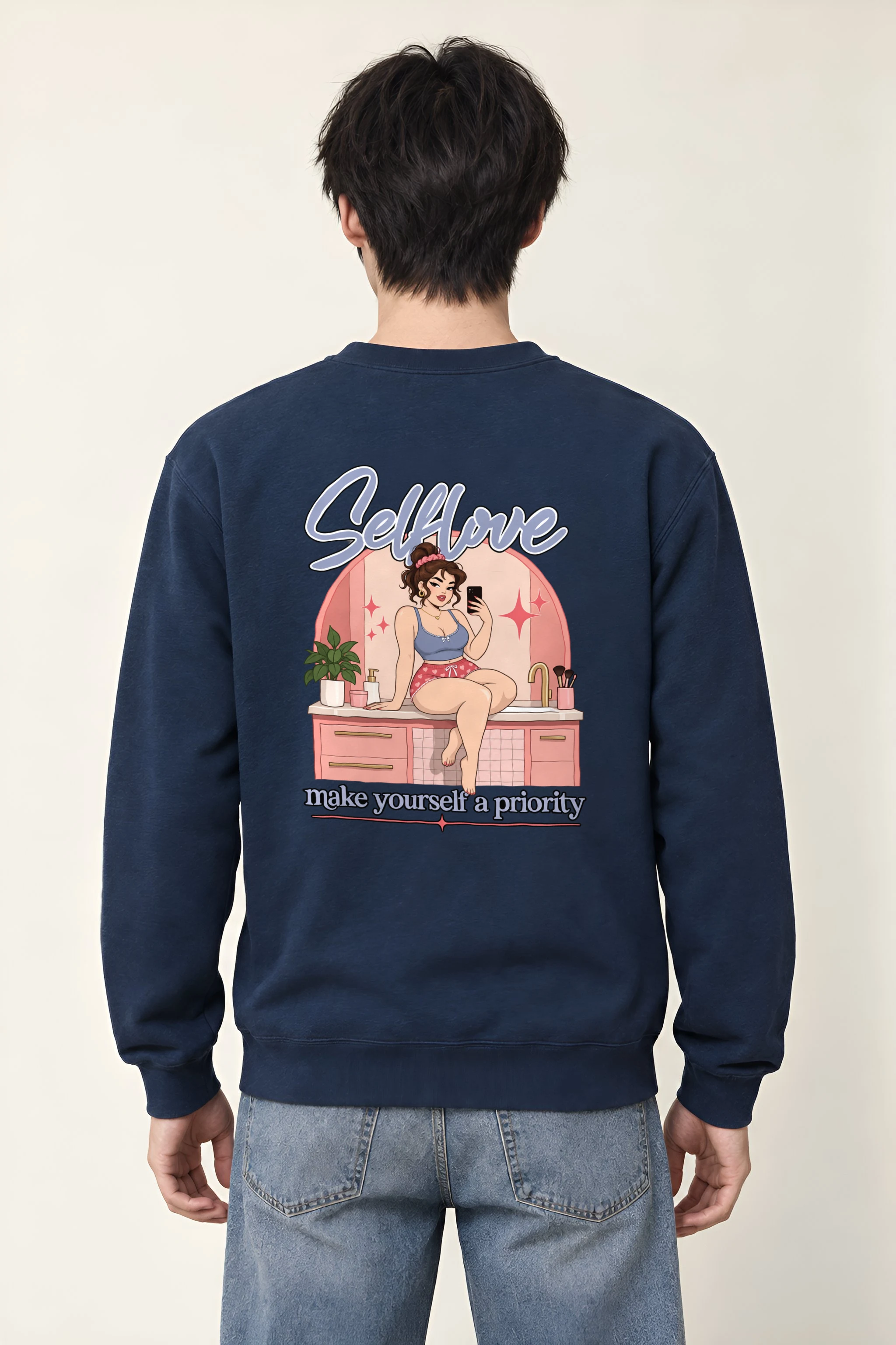 "Self Love" 1 Crewneck Sweatshirt