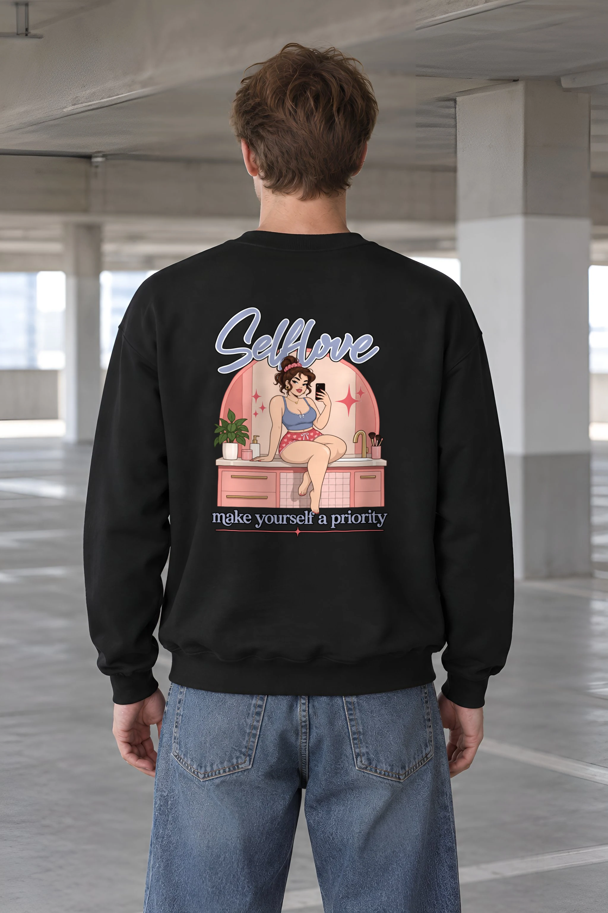 "Self Love" 1 Crewneck Sweatshirt
