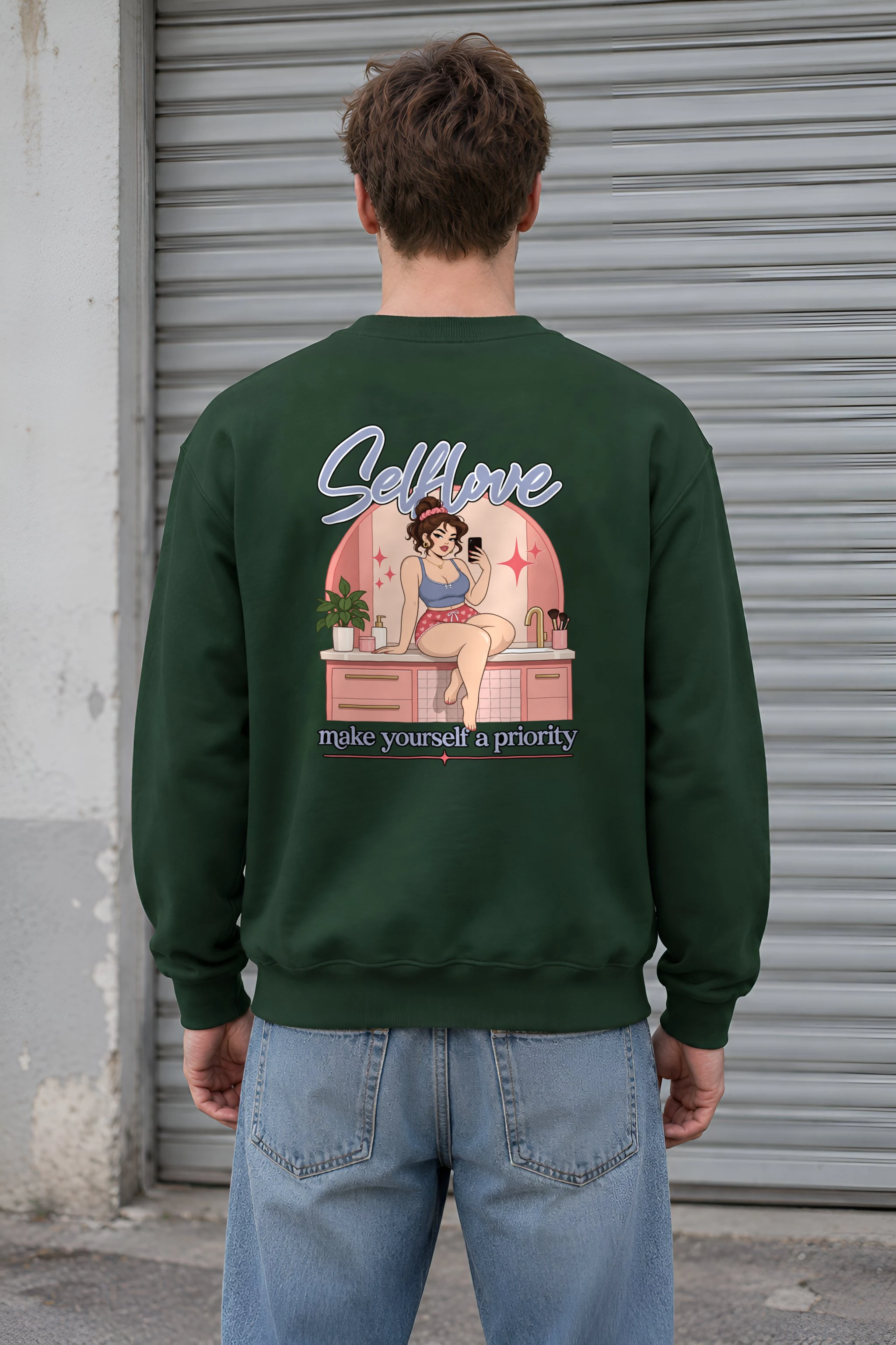 "Self Love" 1 Crewneck Sweatshirt
