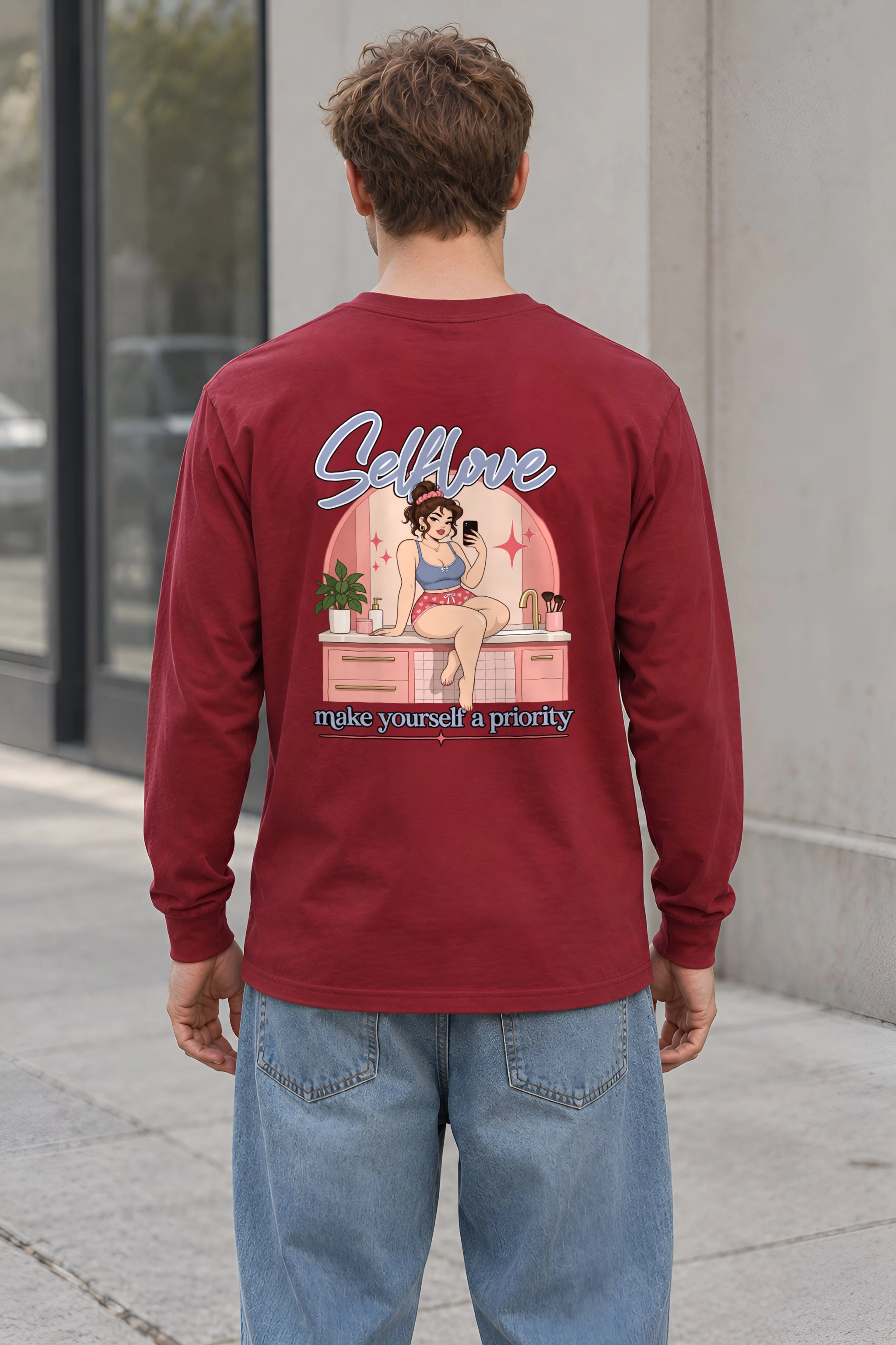"Self Love" Unisex Longsleeve T-shirt