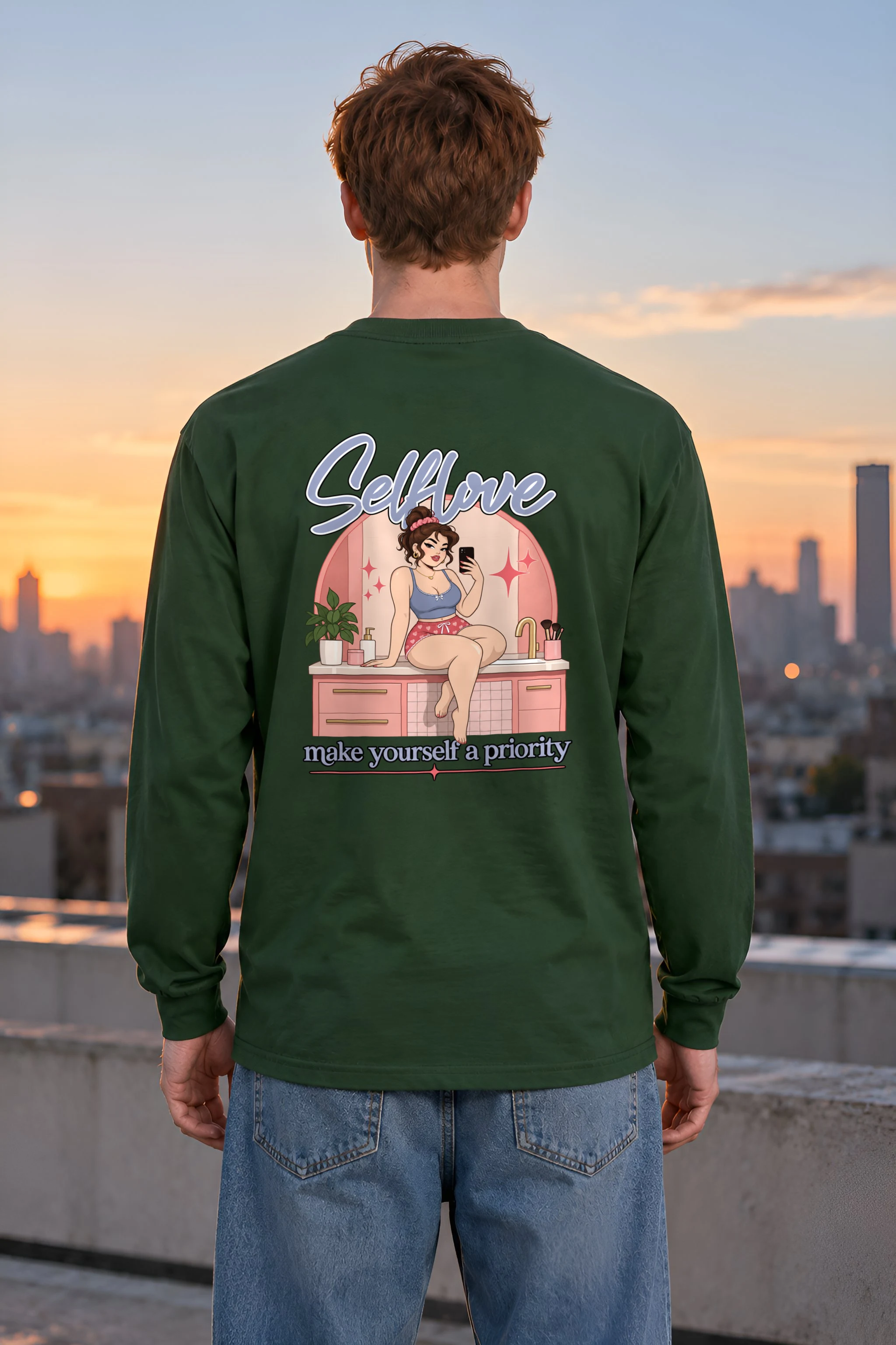 "Self Love" Unisex Longsleeve T-shirt