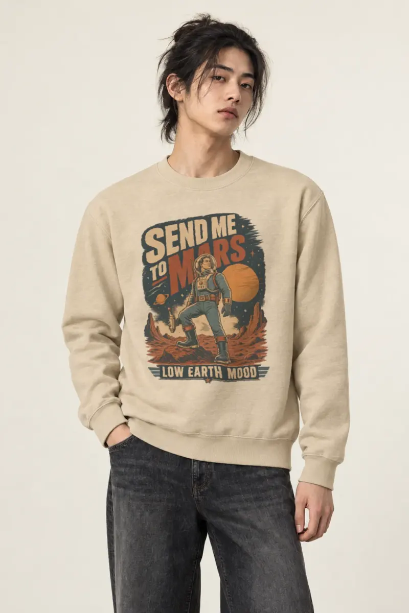 "Send Me To Mars" Heavy Blend Unisex Crewneck Sweatshirt
