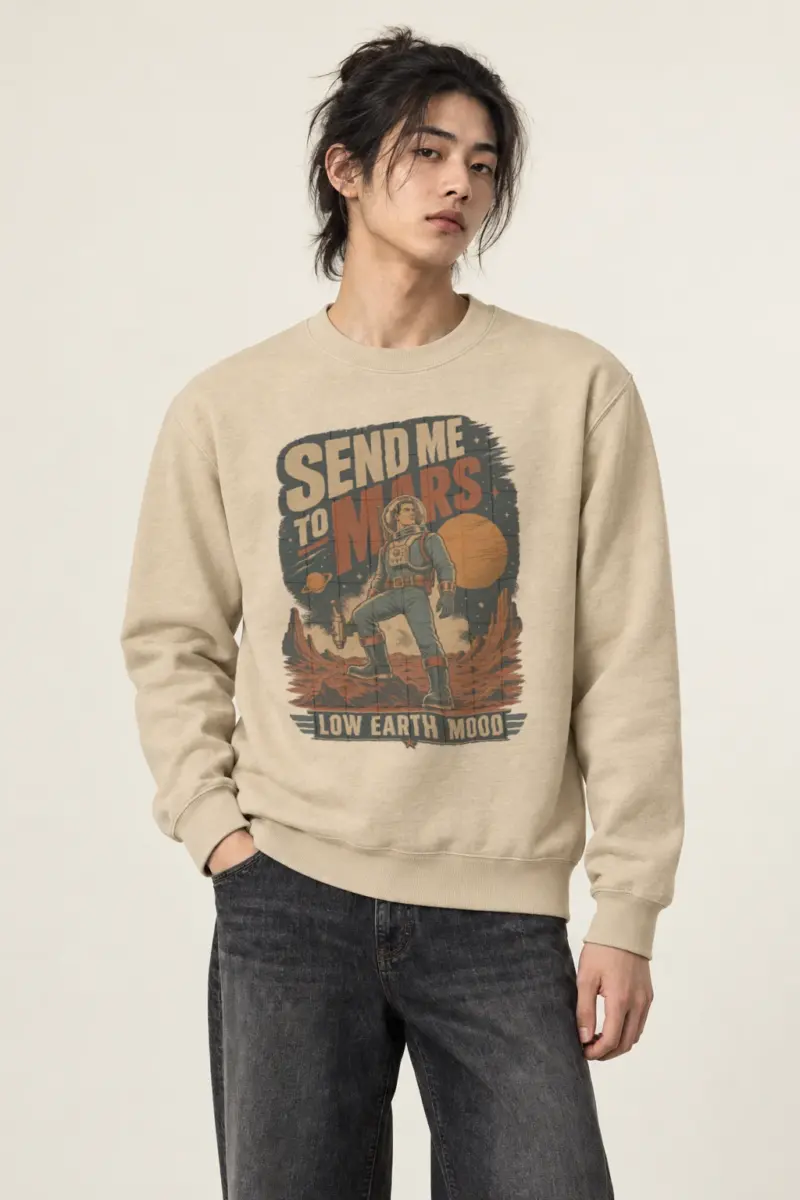 "Send Me To Mars" Heavy Blend Unisex Crewneck Sweatshirt
