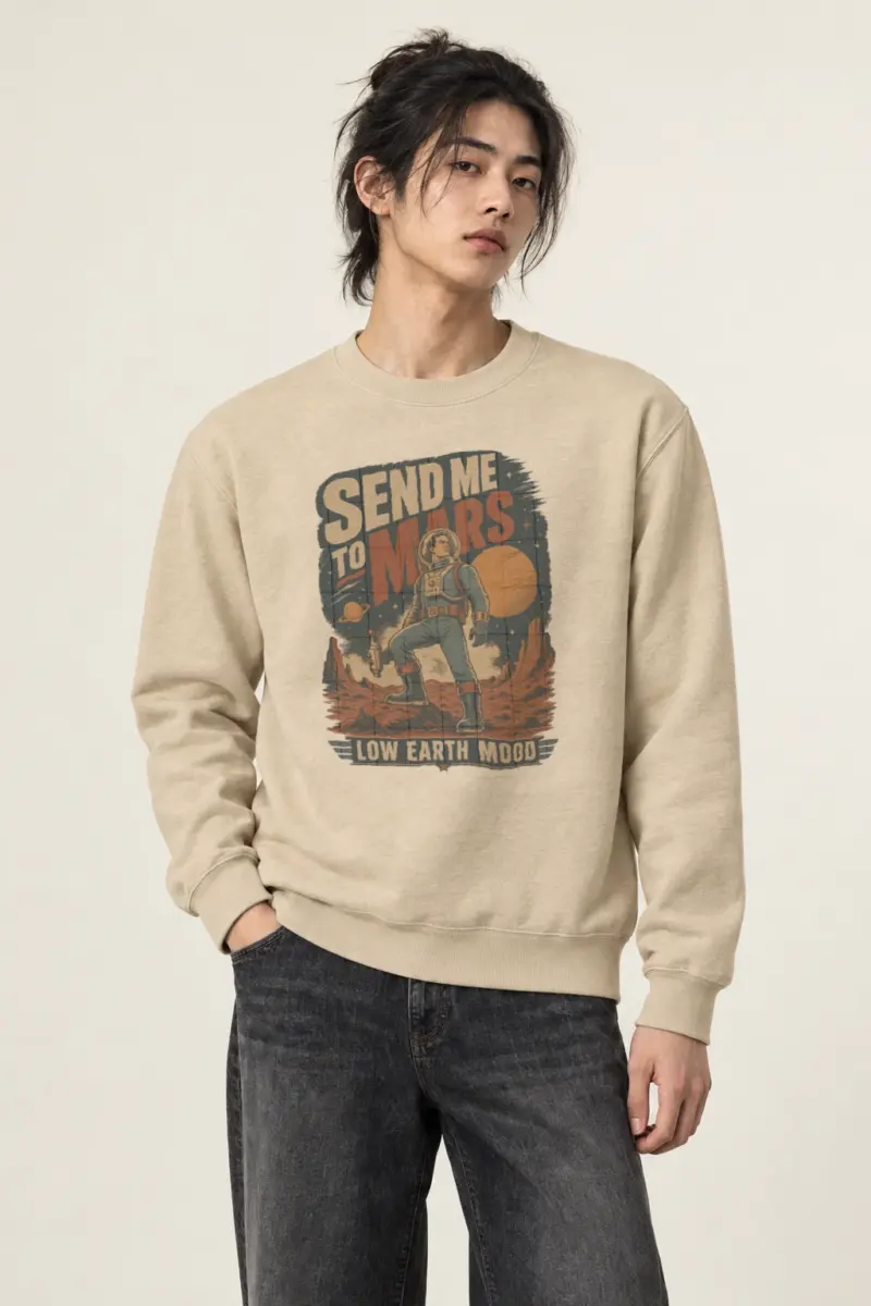 "Send Me To Mars" Heavy Blend Unisex Crewneck Sweatshirt