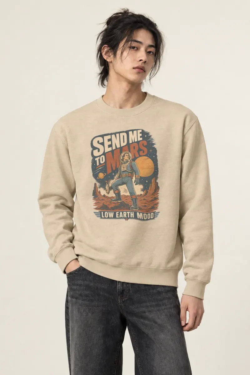 "Send Me To Mars" Heavy Blend Unisex Crewneck Sweatshirt