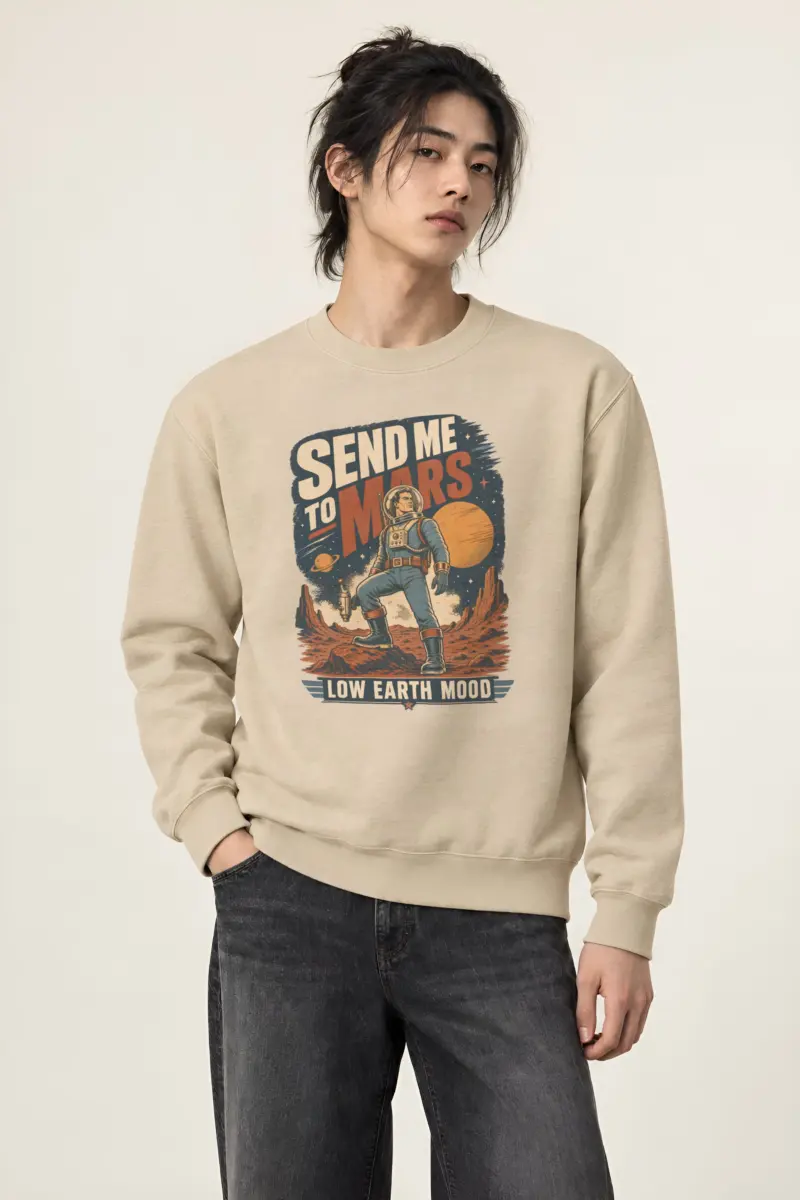 "Send Me To Mars" Heavy Blend Unisex Crewneck Sweatshirt