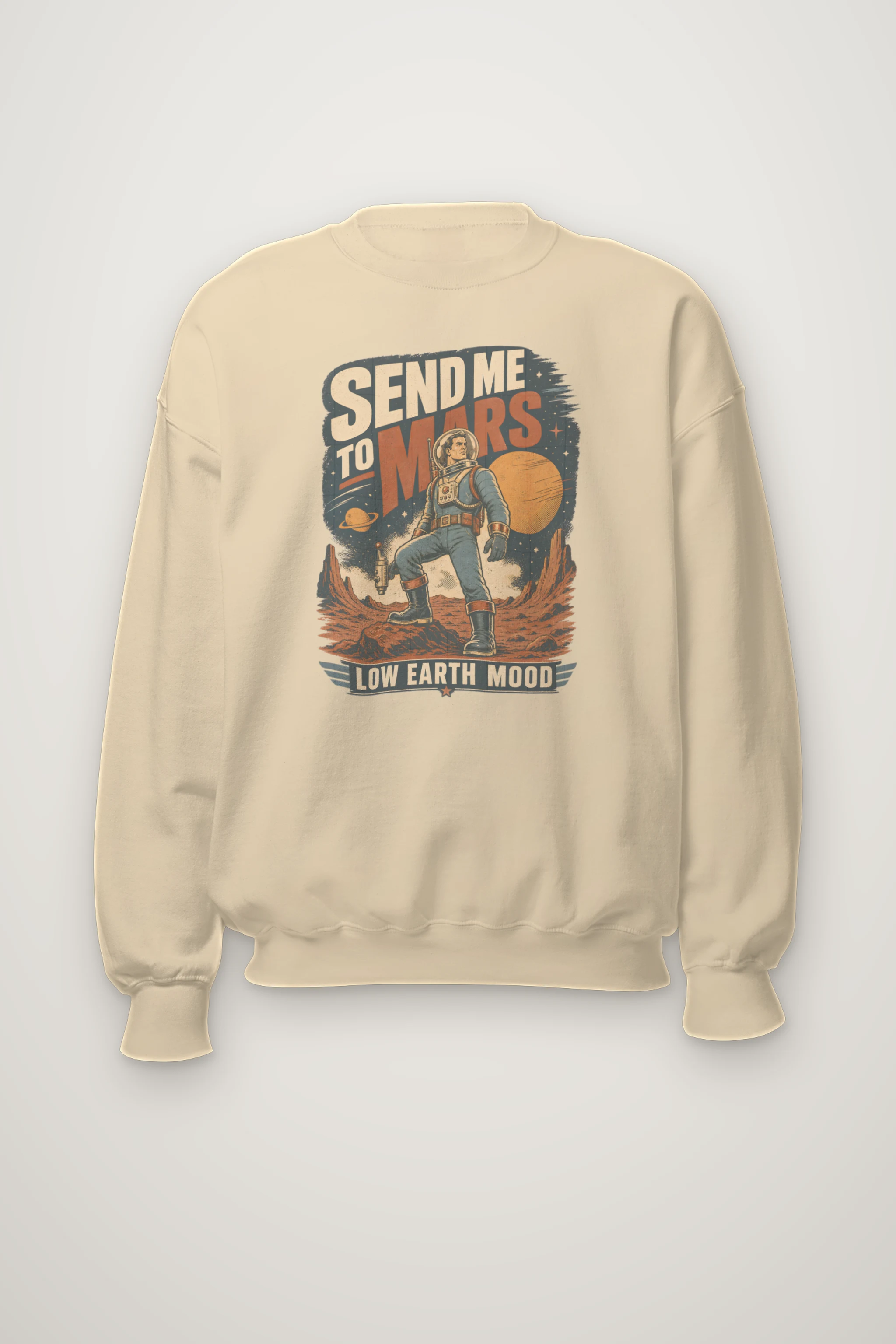 "Send Me To Mars" Heavy Blend Unisex Crewneck Sweatshirt