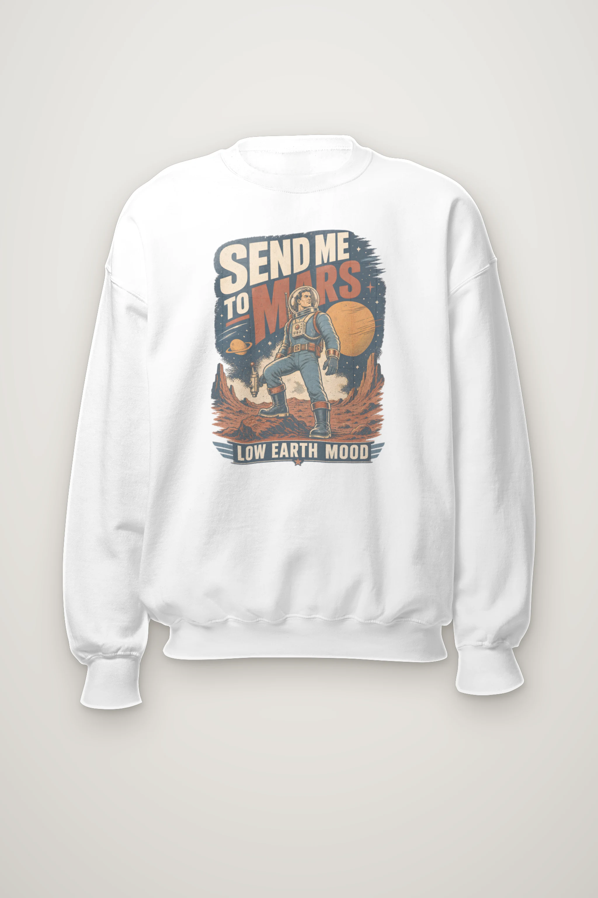 "Send Me To Mars" Heavy Blend Unisex Crewneck Sweatshirt