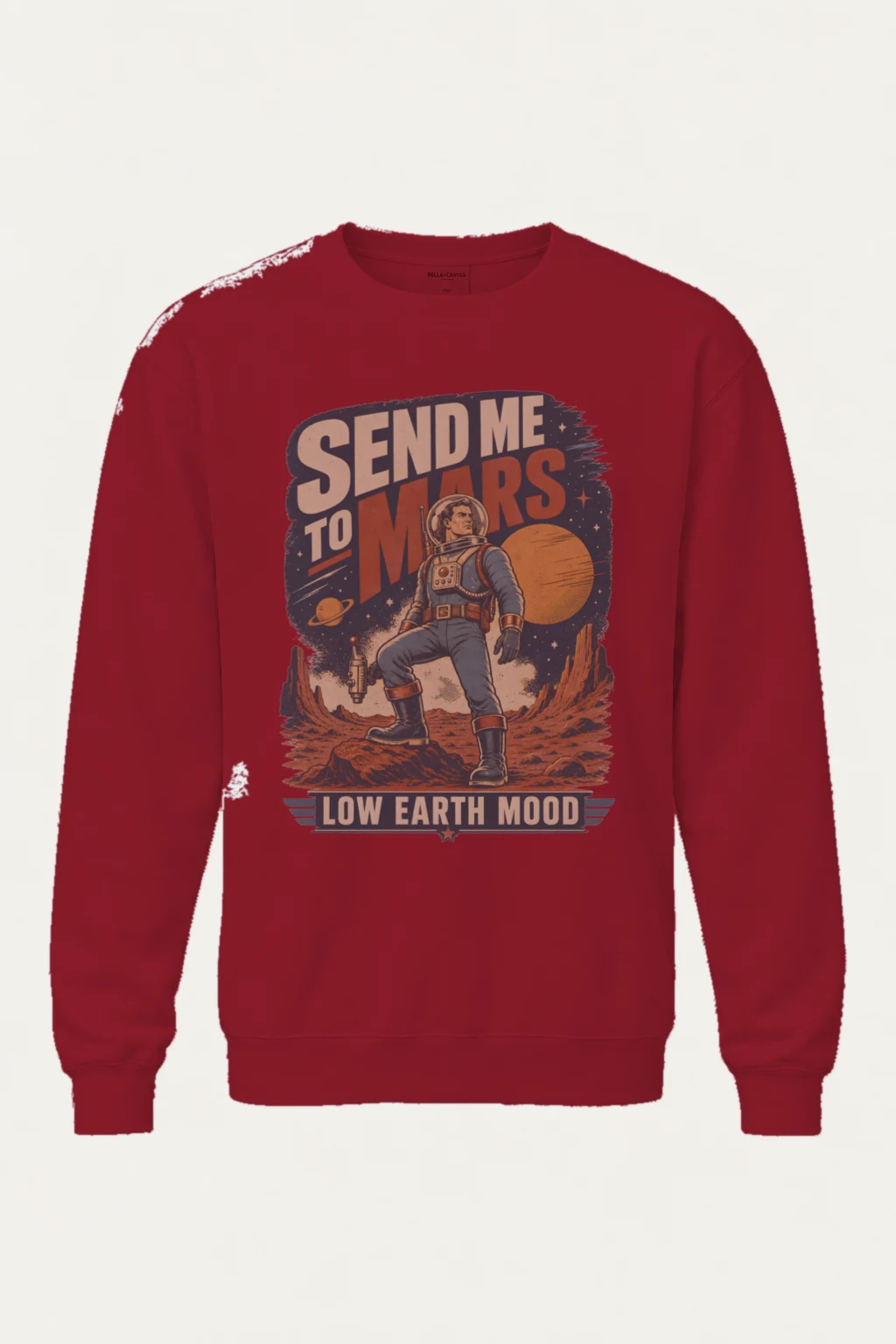 "Send Me To Mars" Heavy Blend Unisex Crewneck Sweatshirt | Gildan 18000