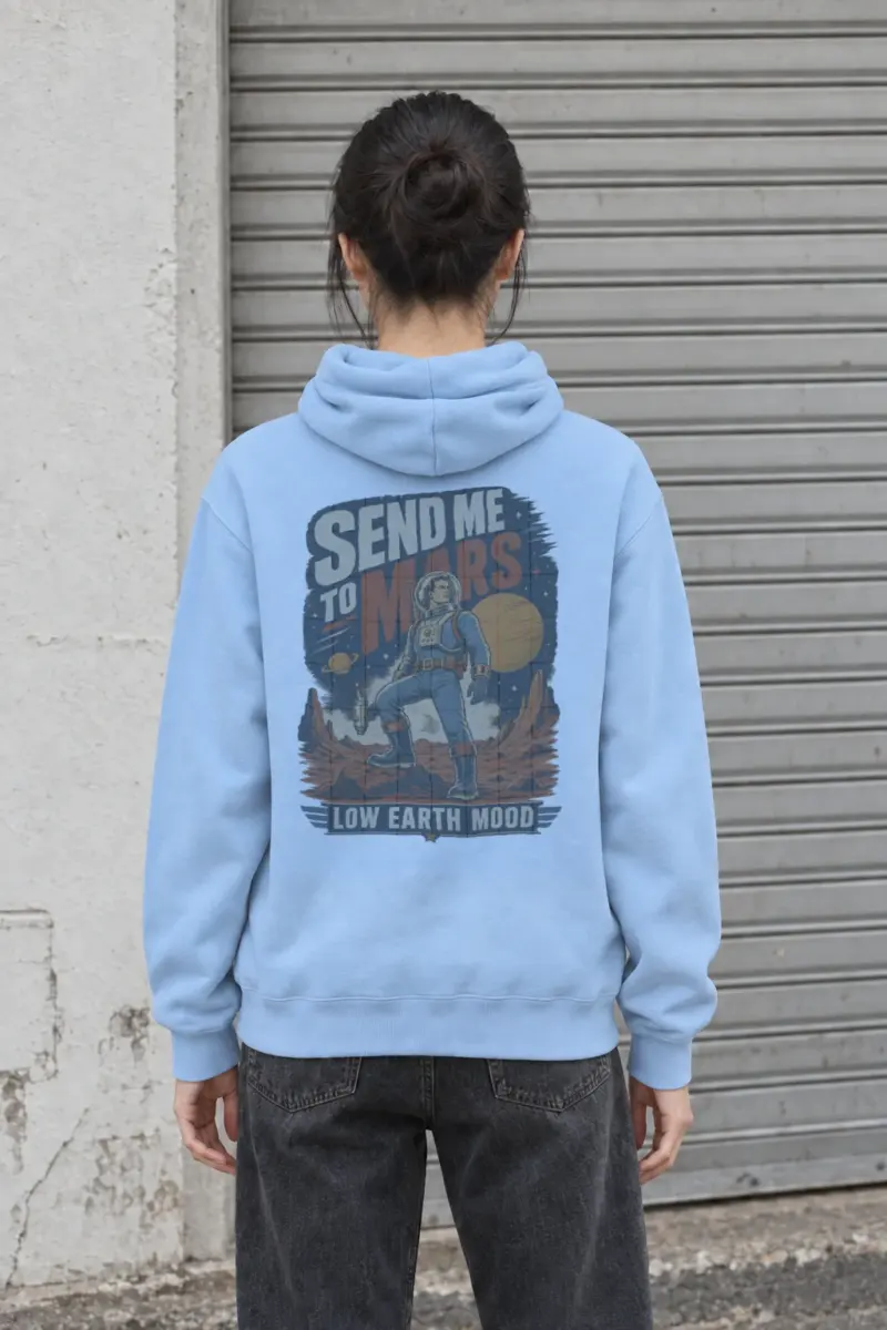 "Send Me To Mars" Heavy Blend Unisex Pullover Hoodie