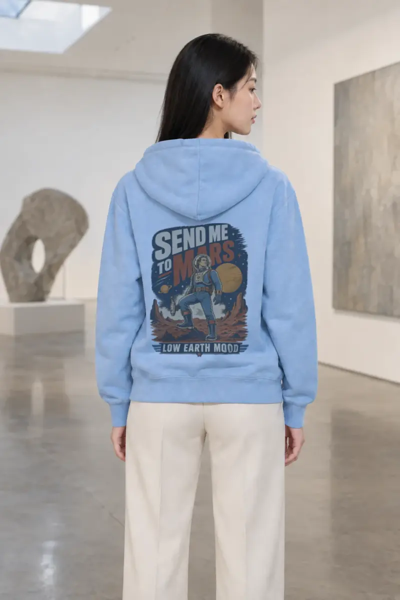 "Send Me To Mars" Heavy Blend Unisex Pullover Hoodie | Gildan 18500