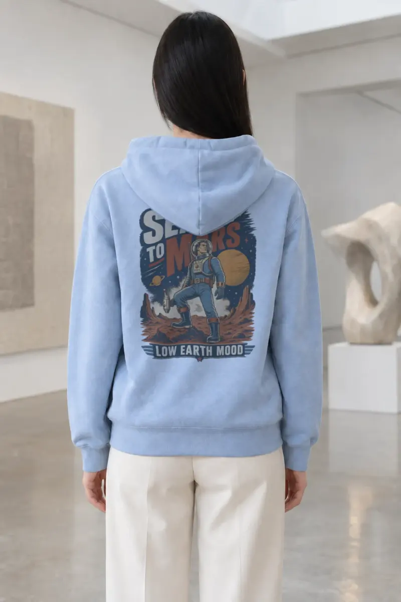 "Send Me To Mars" Heavy Blend Unisex Pullover Hoodie | Gildan 18500