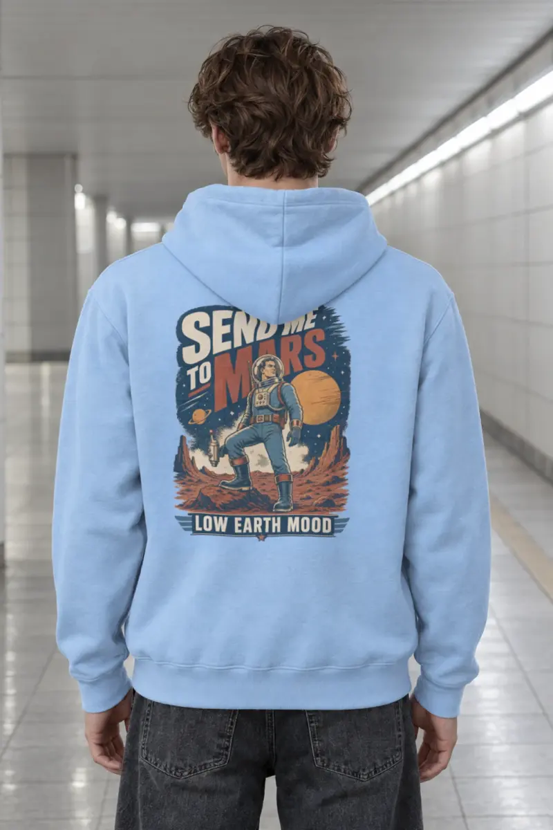 "Send Me To Mars" Heavy Blend Unisex Pullover Hoodie
