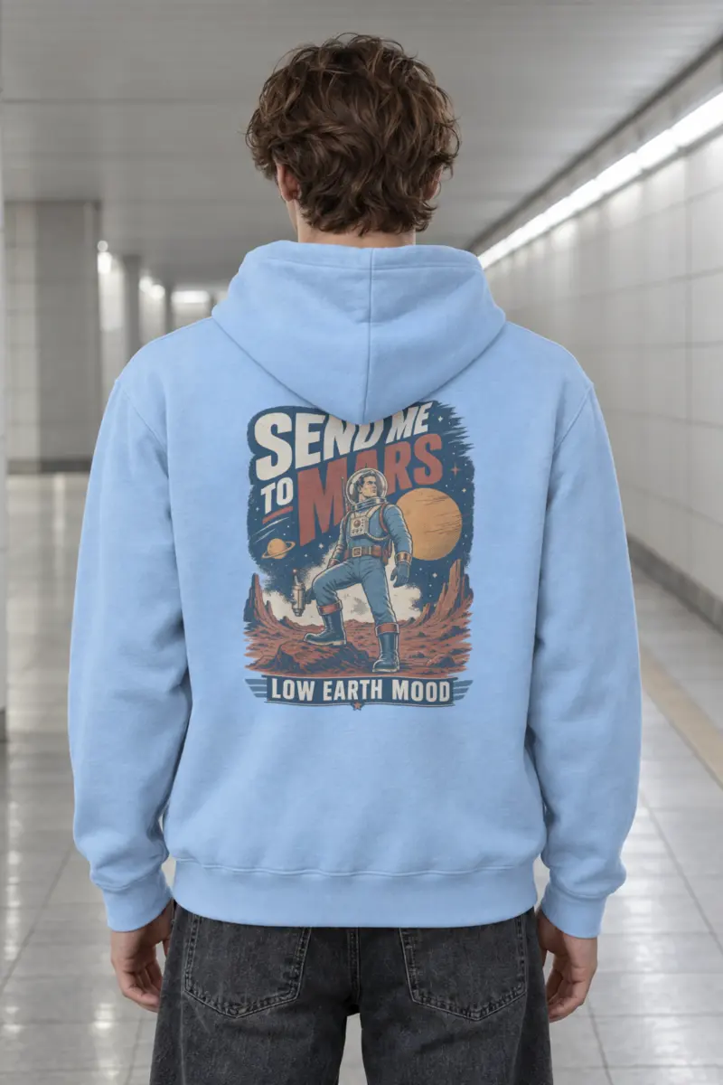 "Send Me To Mars" Heavy Blend Unisex Pullover Hoodie