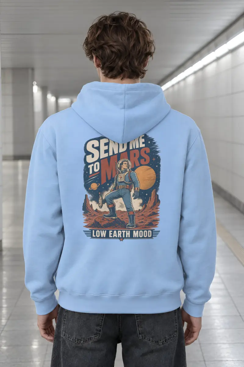 "Send Me To Mars" Heavy Blend Unisex Pullover Hoodie