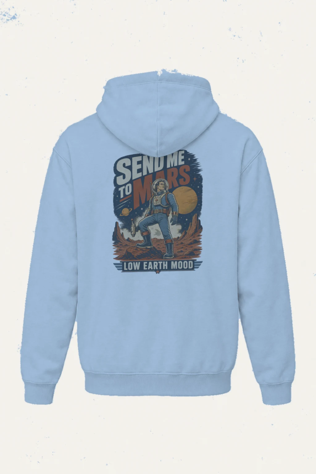 "Send Me To Mars" Heavy Blend Unisex Pullover Hoodie | Gildan 18500