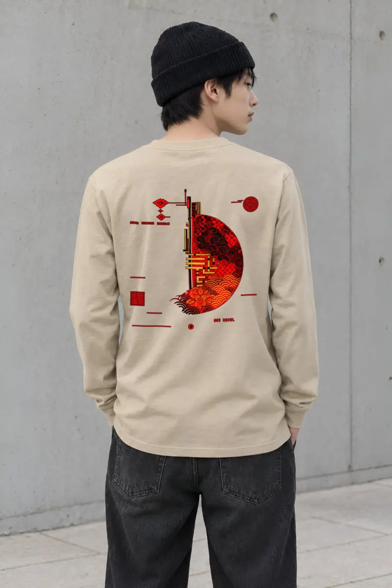 "Seongsu Hongdae 002" Unisex Longsleeve T-shirt