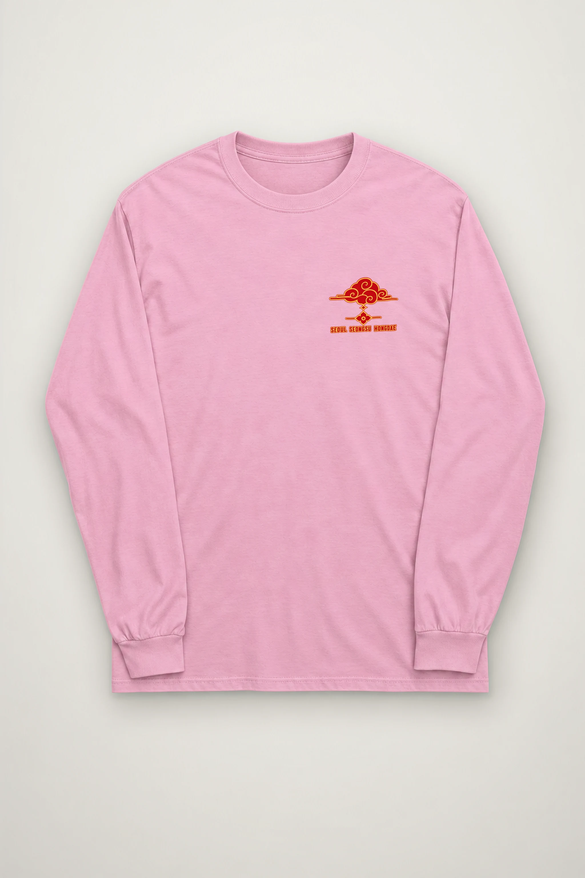 "Seongsu Hongdae 002" Unisex Longsleeve T-shirt