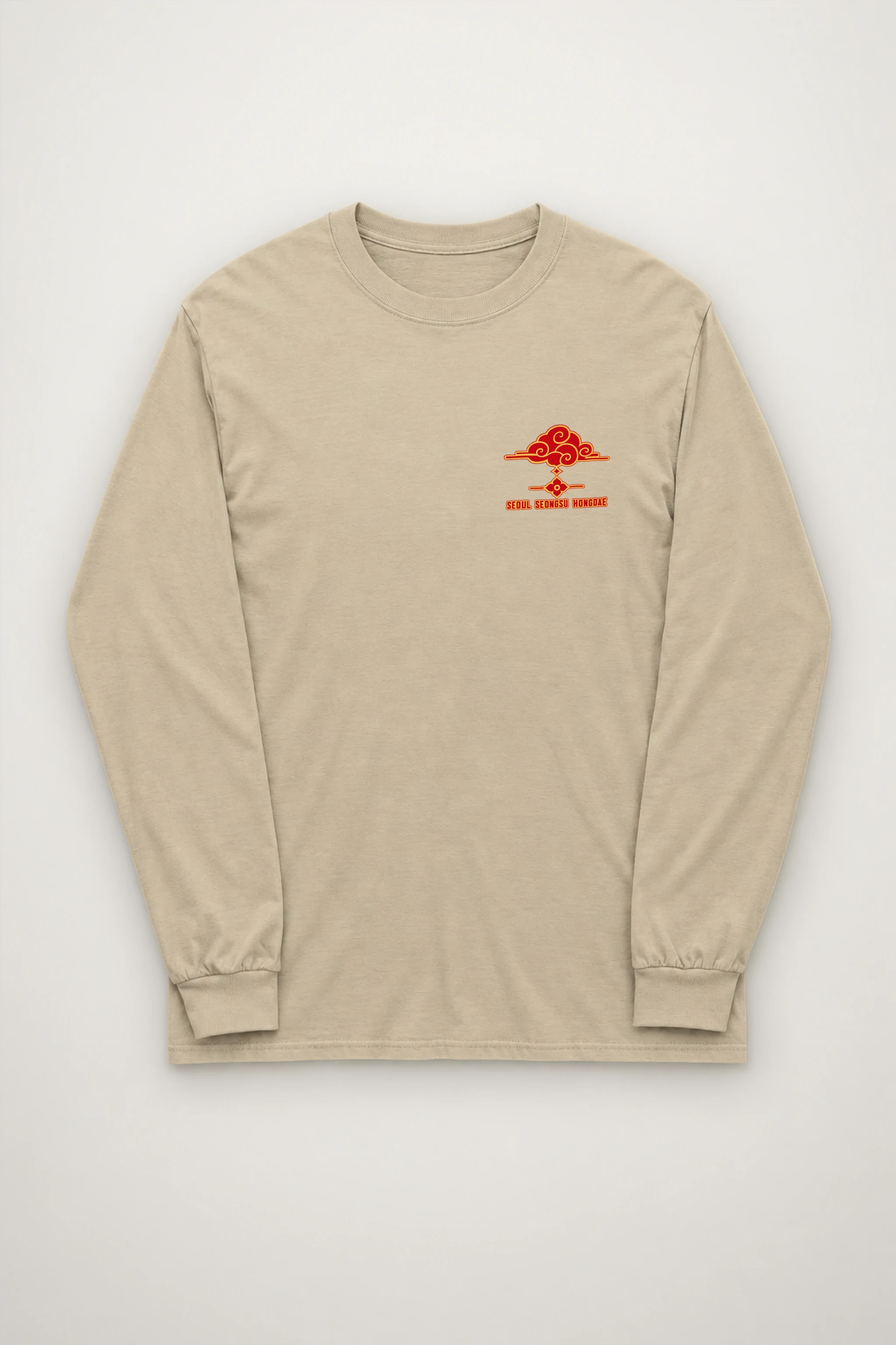 "Seongsu Hongdae 002" Unisex Longsleeve T-shirt