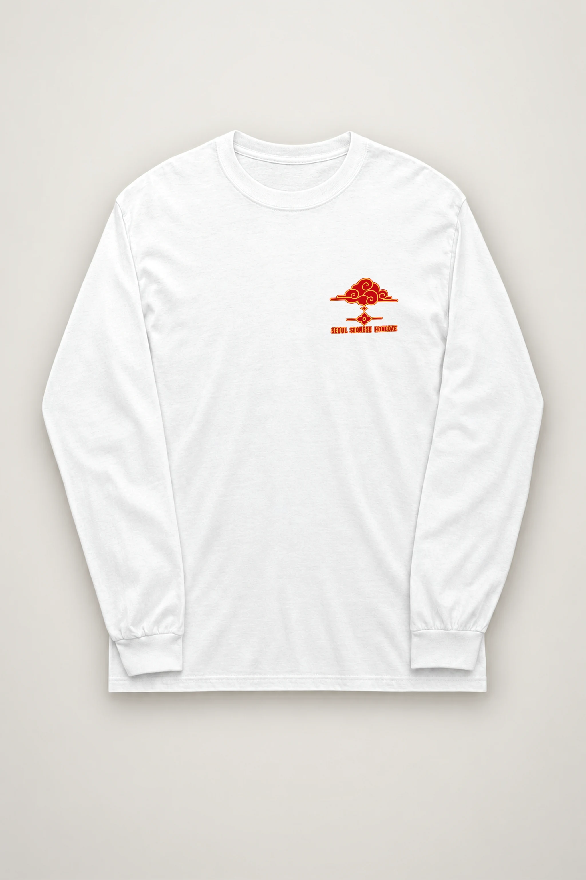 "Seongsu Hongdae 002" Unisex Longsleeve T-shirt