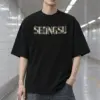 "Seongsu Joinery" Men's Oversized Heavyweight Crewneck T-Shirt