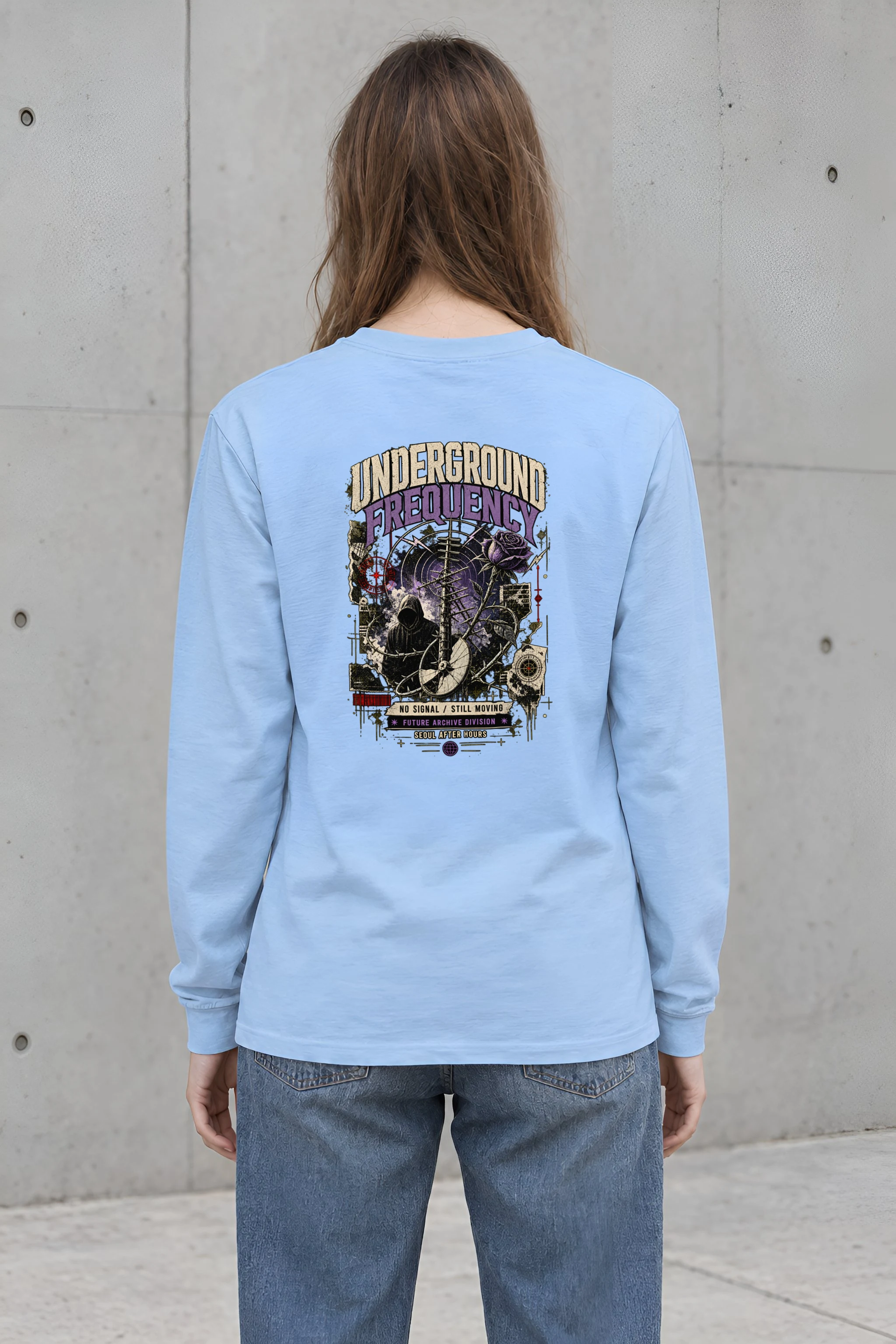 "Seoul After Hours" Unisex Longsleeve T-shirt
