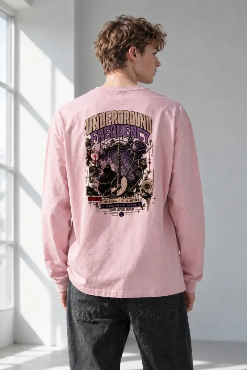"Seoul After Hours" Unisex Longsleeve T-shirt | Gildan 2400