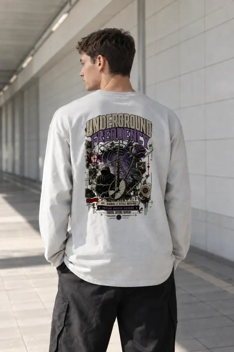 "Seoul After Hours" Unisex Longsleeve T-shirt | Gildan 2400