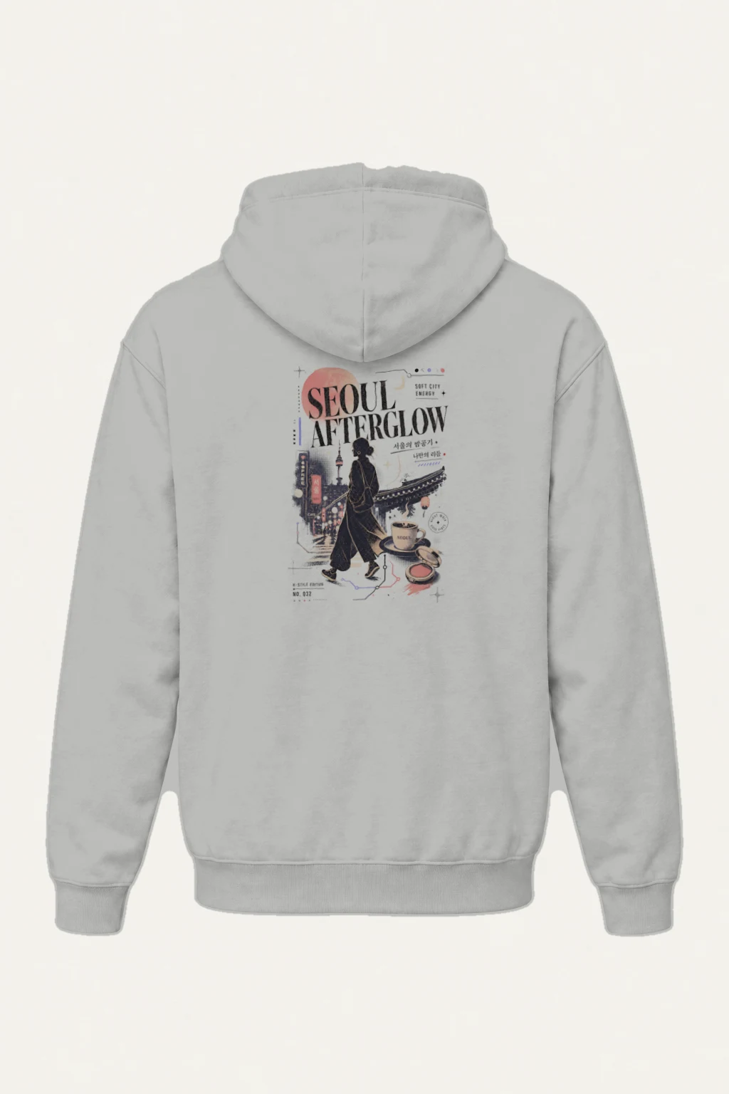 "Seoul Afterglow" Heavy Blend Unisex Pullover Hoodie | Gildan 18500