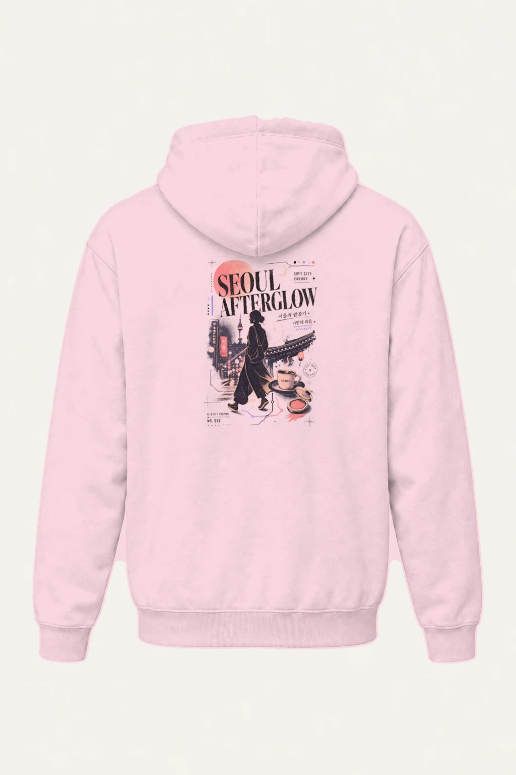 "Seoul Afterglow" Heavy Blend Unisex Pullover Hoodie | Gildan 18500