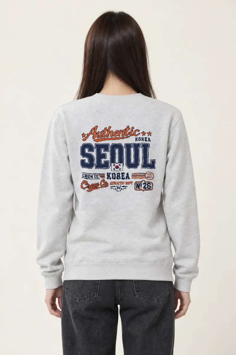 "Seoul Athletic Dept" Heavy Blend Unisex Crewneck Sweatshirt
