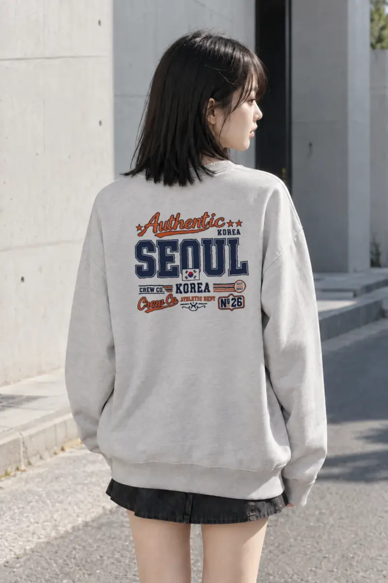 "Seoul Athletic Dept" Heavy Blend Unisex Crewneck Sweatshirt | Gildan 18000