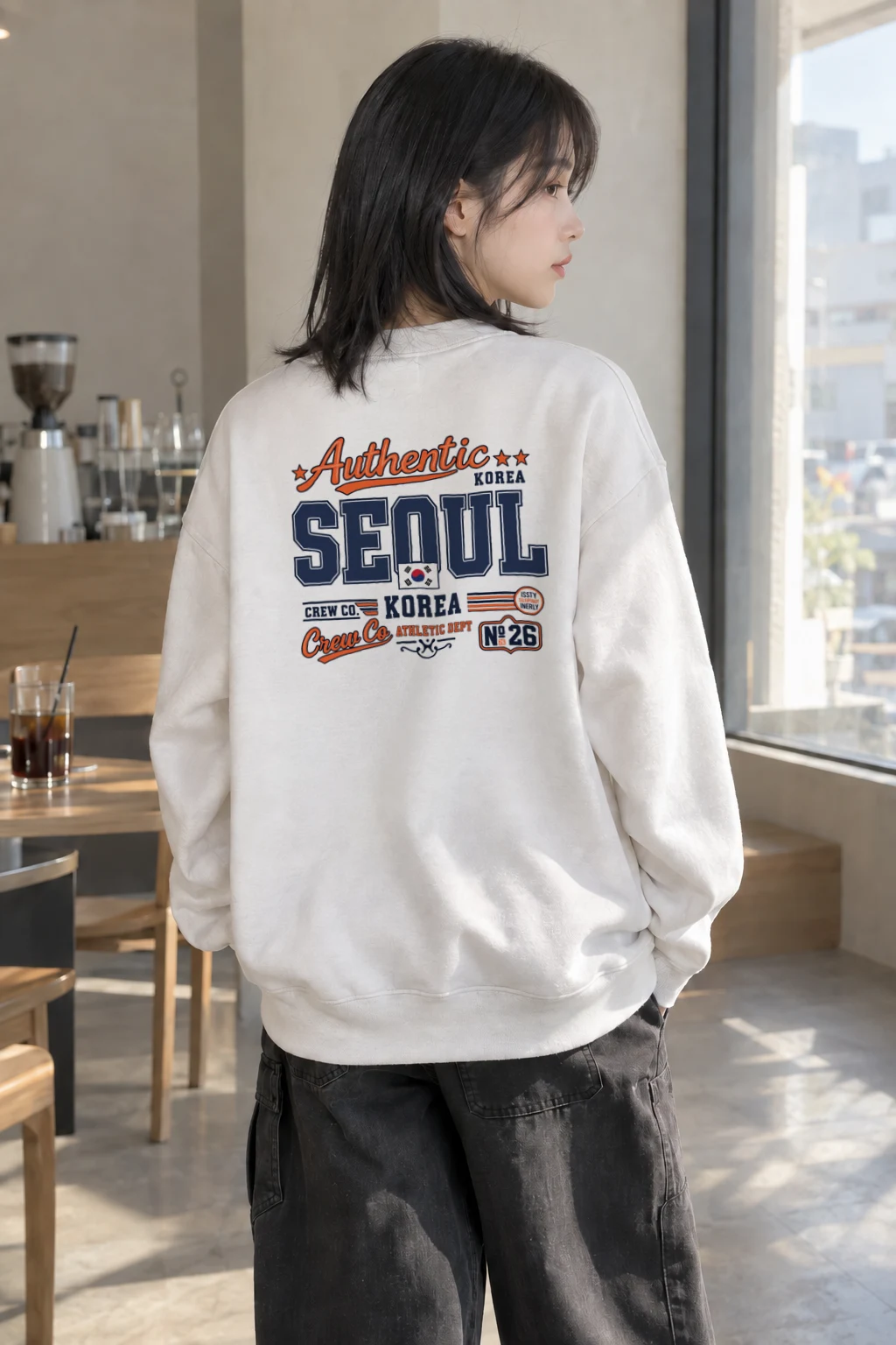 "Seoul Athletic Dept" Heavy Blend Unisex Crewneck Sweatshirt | Gildan 18000