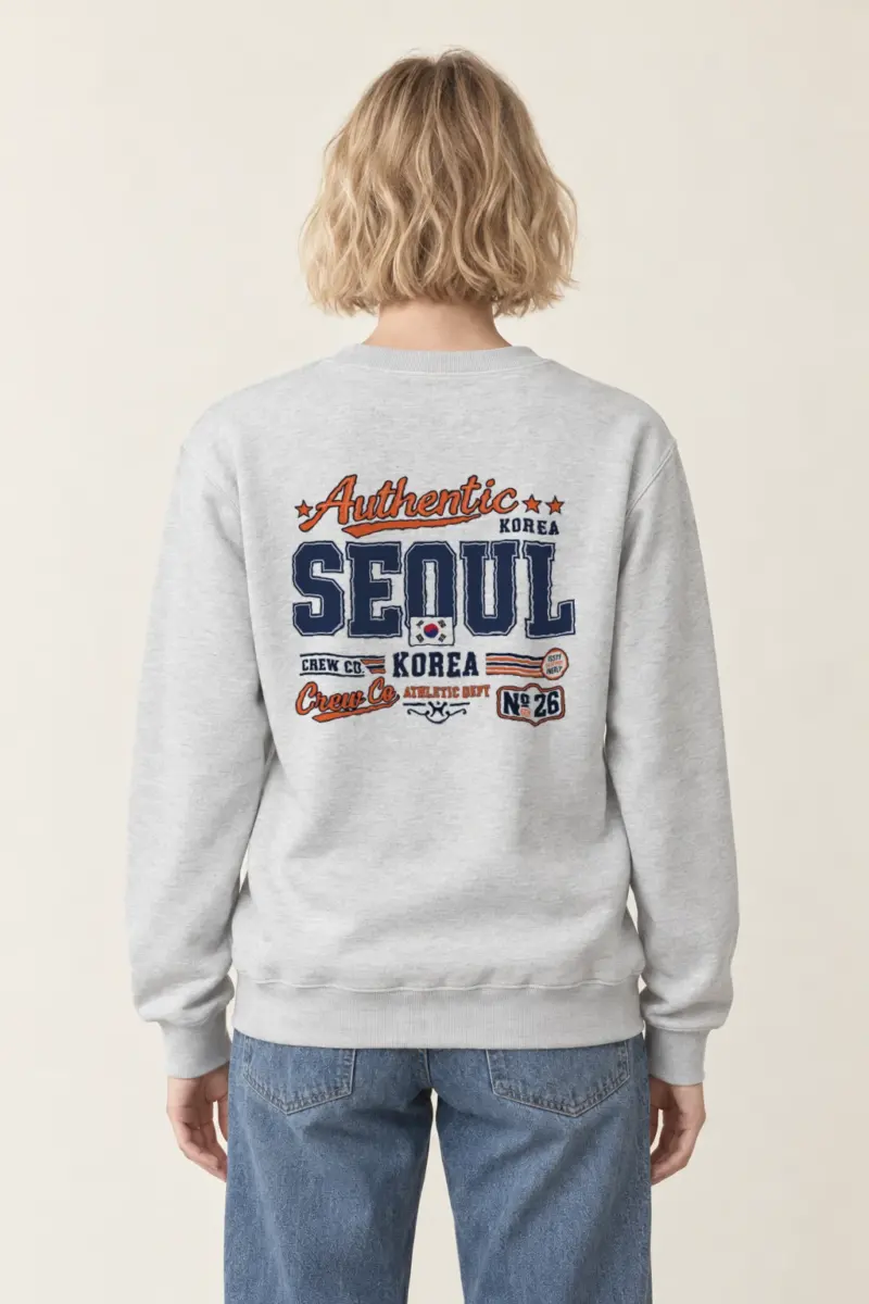 "Seoul Athletic Dept" Heavy Blend Unisex Crewneck Sweatshirt | Gildan 18000