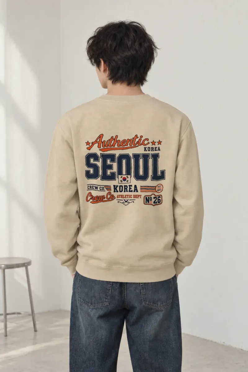 "Seoul Athletic Dept" Heavy Blend Unisex Crewneck Sweatshirt