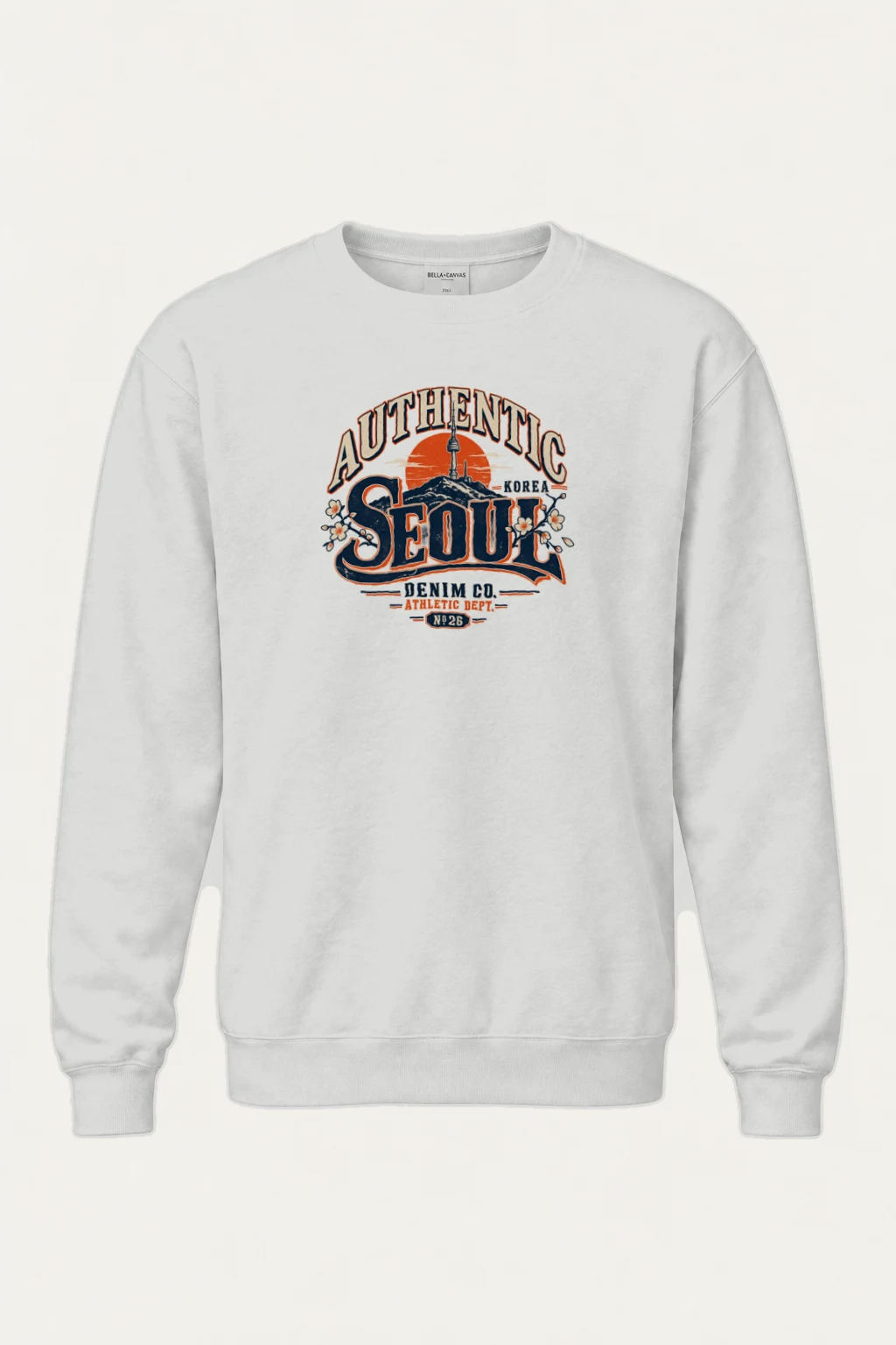 "Seoul Athletic Dept." Heavy Blend Unisex Crewneck Sweatshirt | Gildan 18000