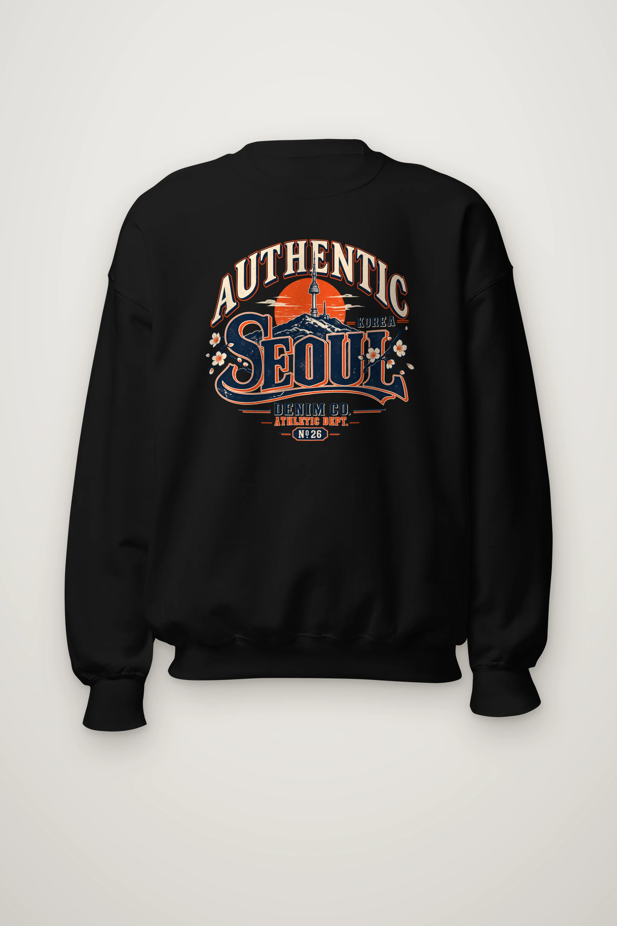 "Seoul Athletic Dept." Heavy Blend Unisex Crewneck Sweatshirt