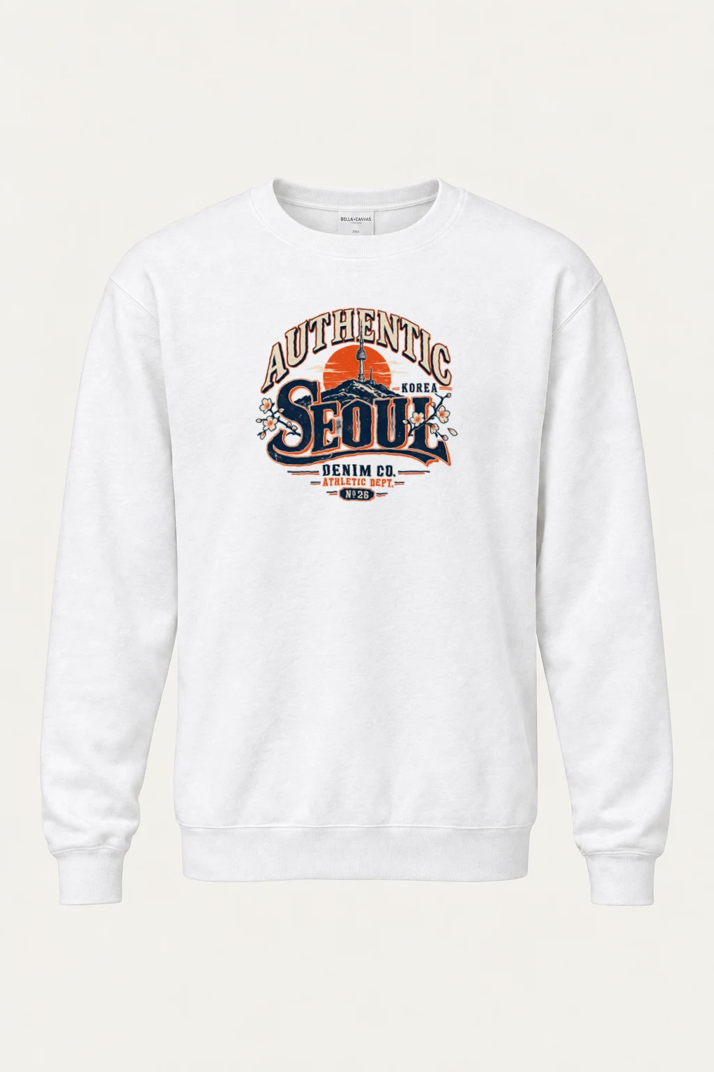 "Seoul Athletic Dept." Heavy Blend Unisex Crewneck Sweatshirt | Gildan 18000