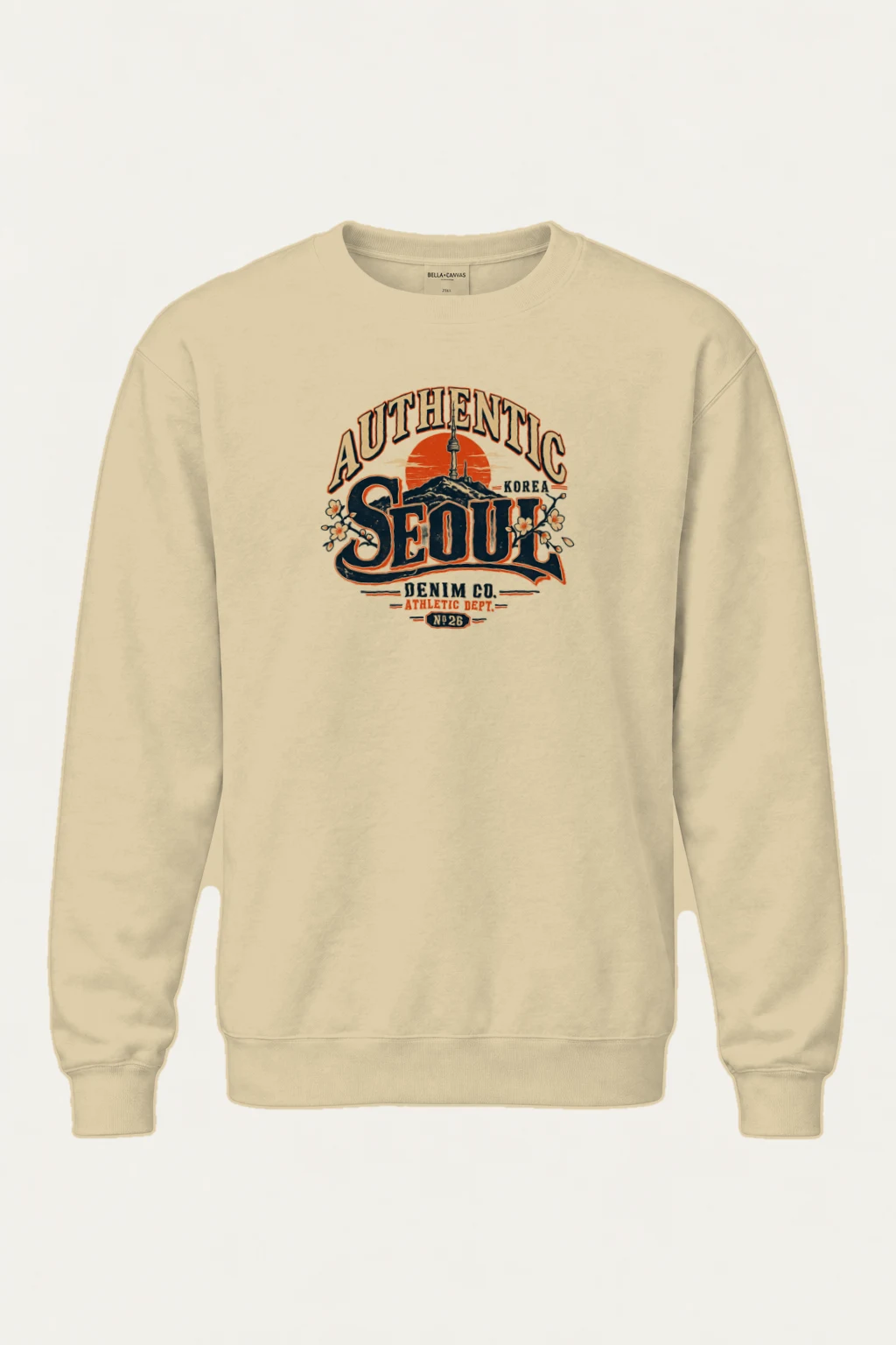 "Seoul Athletic Dept." Heavy Blend Unisex Crewneck Sweatshirt | Gildan 18000