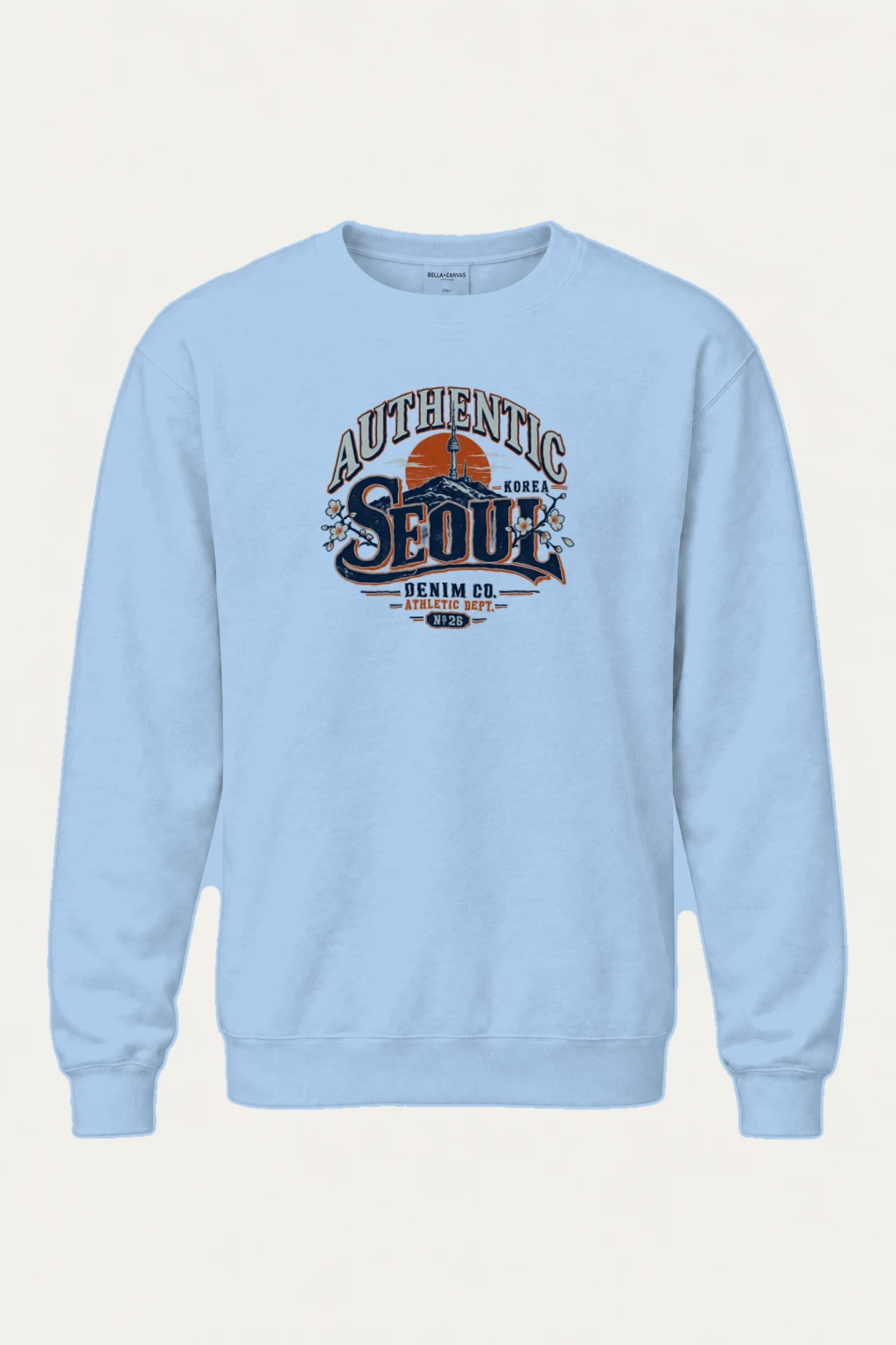 "Seoul Athletic Dept." Heavy Blend Unisex Crewneck Sweatshirt | Gildan 18000