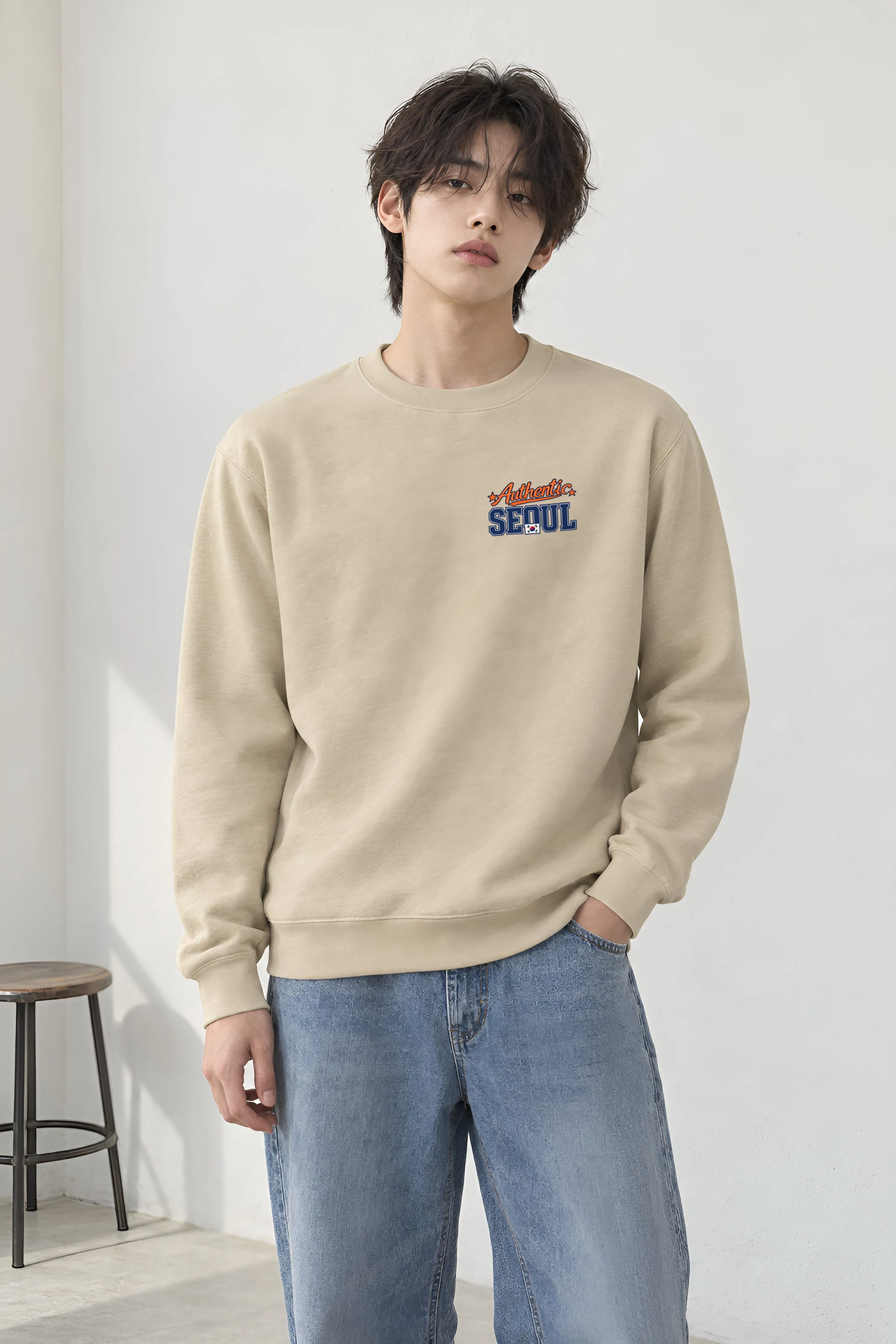 "Seoul Athletic Dept" Heavy Blend Unisex Crewneck Sweatshirt