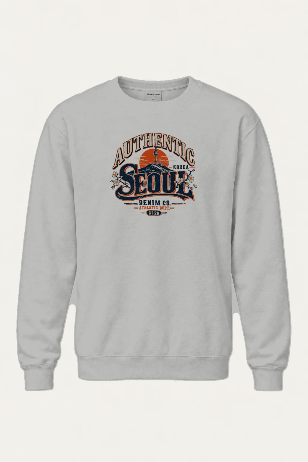 "Seoul Athletic Dept." Heavy Blend Unisex Crewneck Sweatshirt | Gildan 18000