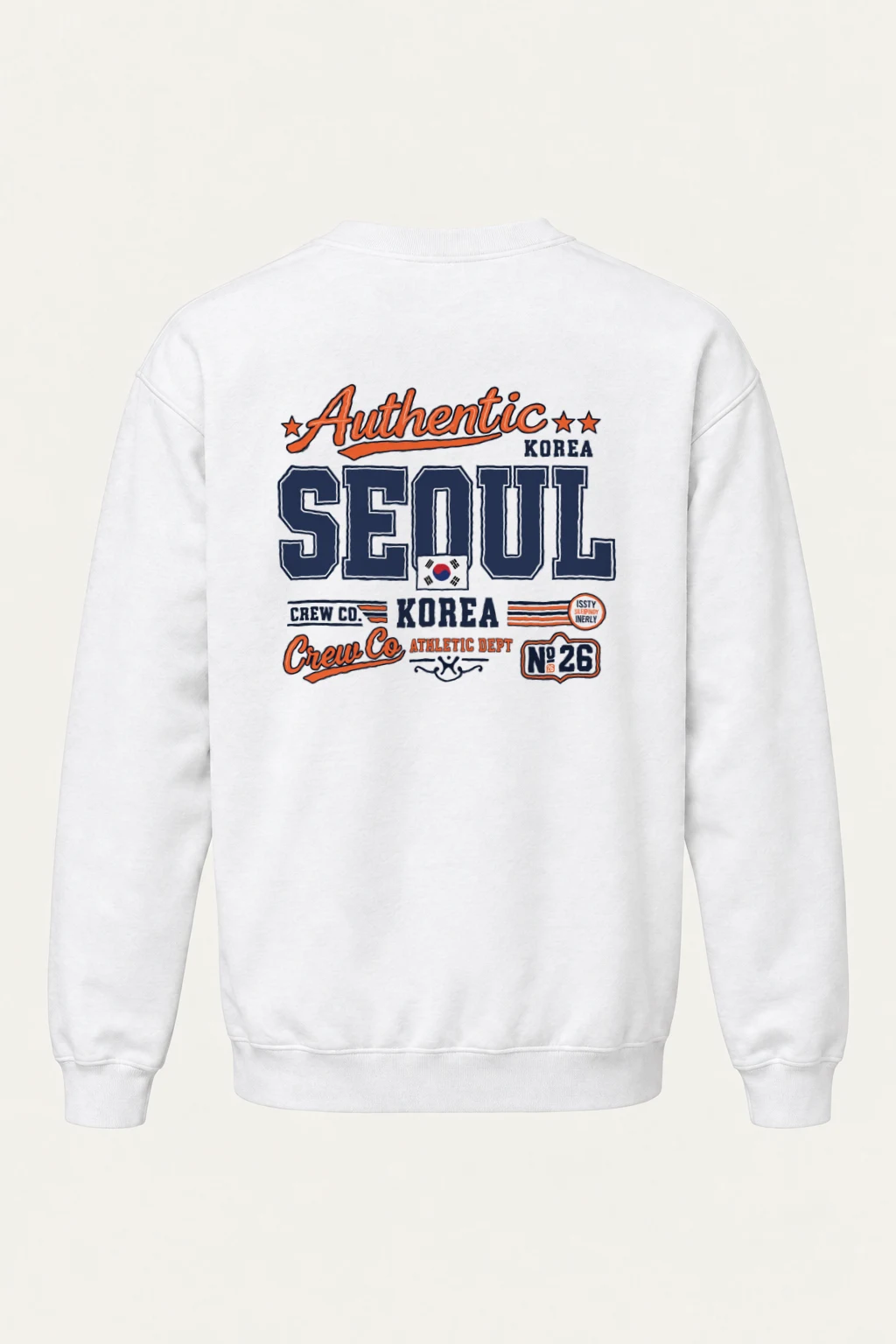 "Seoul Athletic Dept" Heavy Blend Unisex Crewneck Sweatshirt | Gildan 18000