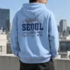 "Seoul Athletic Dept" Heavy Blend Unisex Pullover Hoodie | Gildan 18500