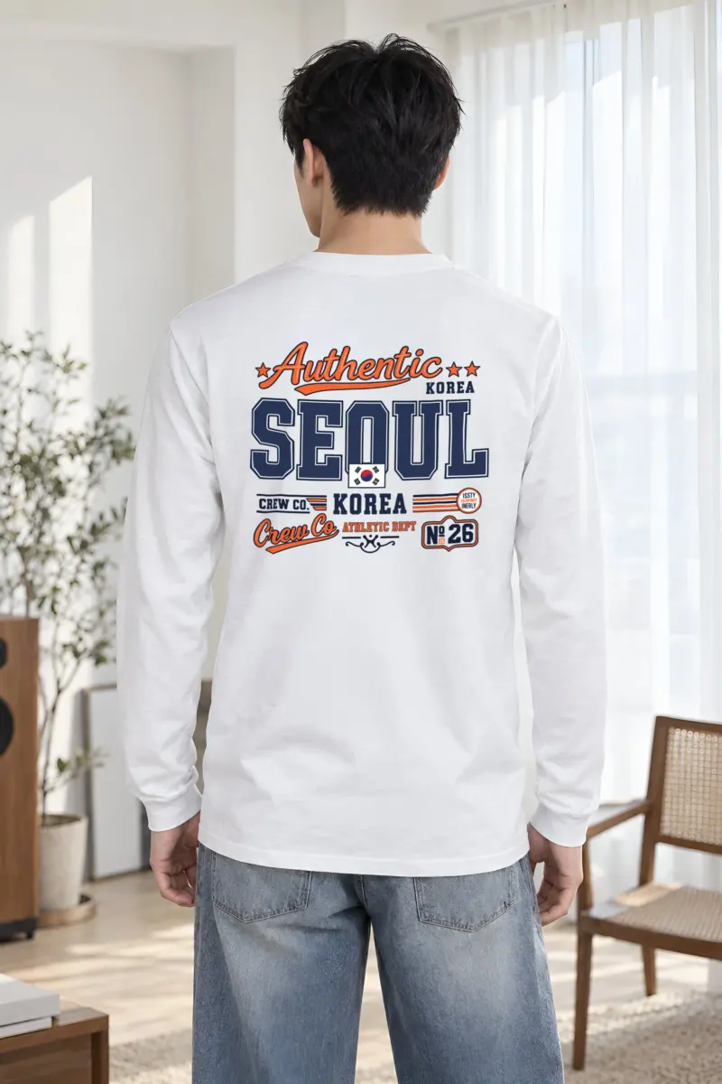 "Seoul Athletic Dept" Unisex Longsleeve T-shirt