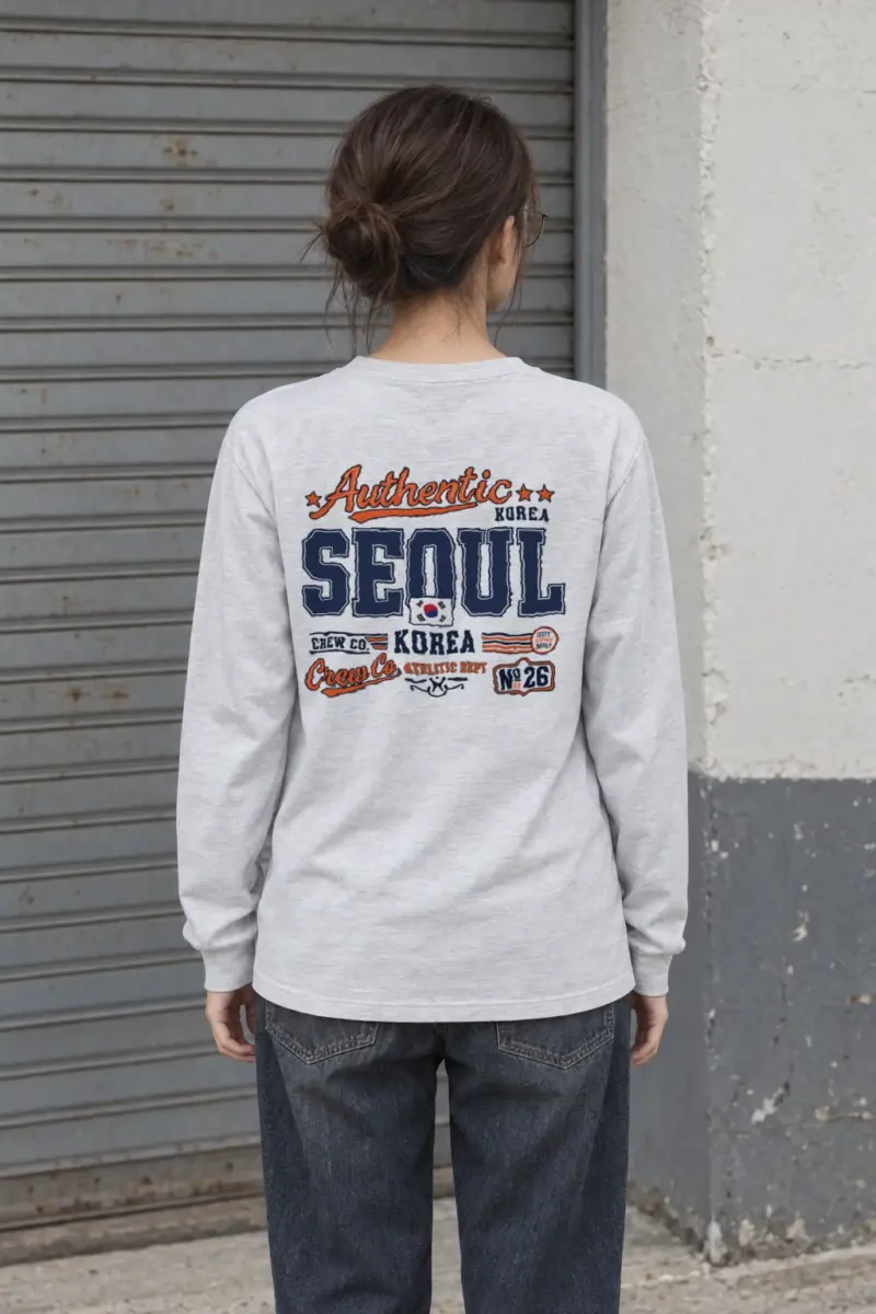 "Seoul Athletic Dept" Unisex Longsleeve T-shirt