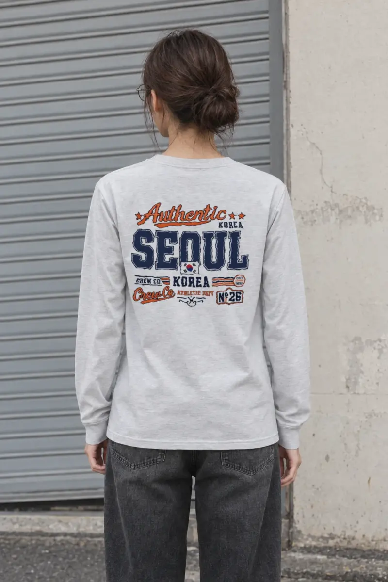 "Seoul Athletic Dept" Unisex Longsleeve T-shirt