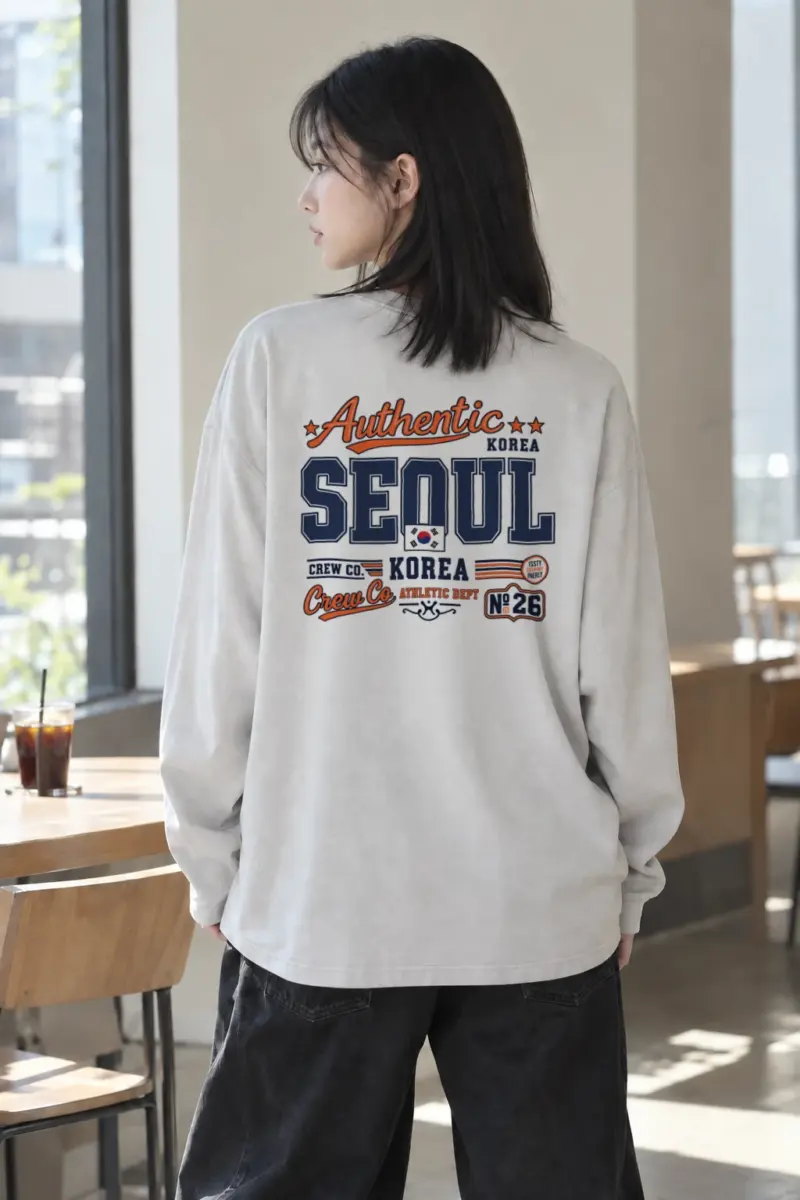 "Seoul Athletic Dept" Unisex Longsleeve T-shirt | Gildan 2400