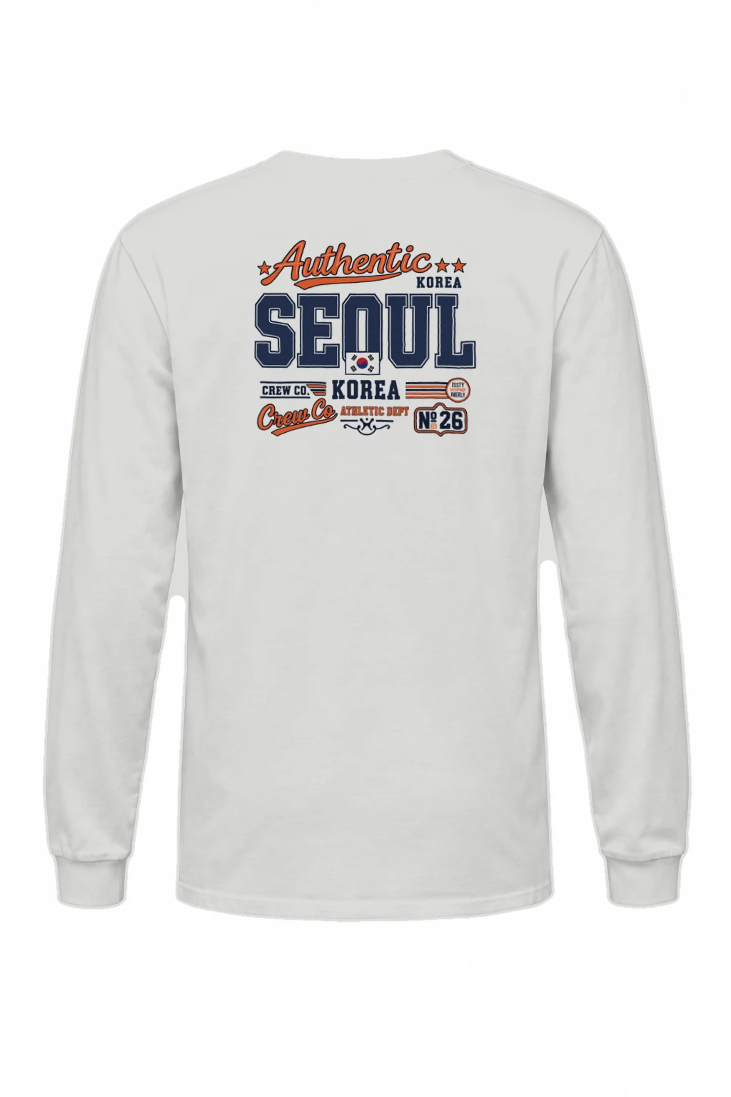 "Seoul Athletic Dept" Unisex Longsleeve T-shirt | Gildan 2400