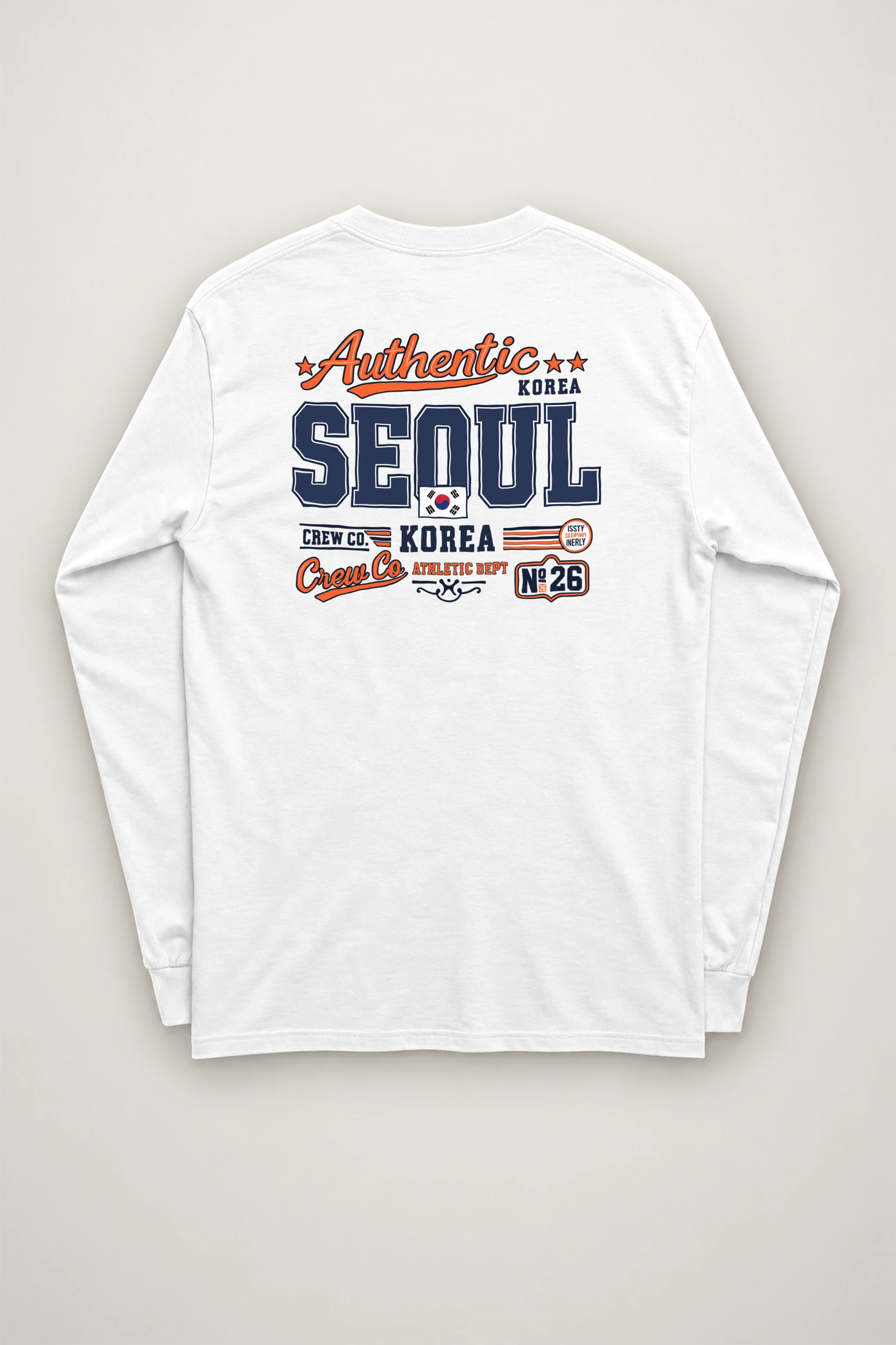 "Seoul Athletic Dept" Unisex Longsleeve T-shirt